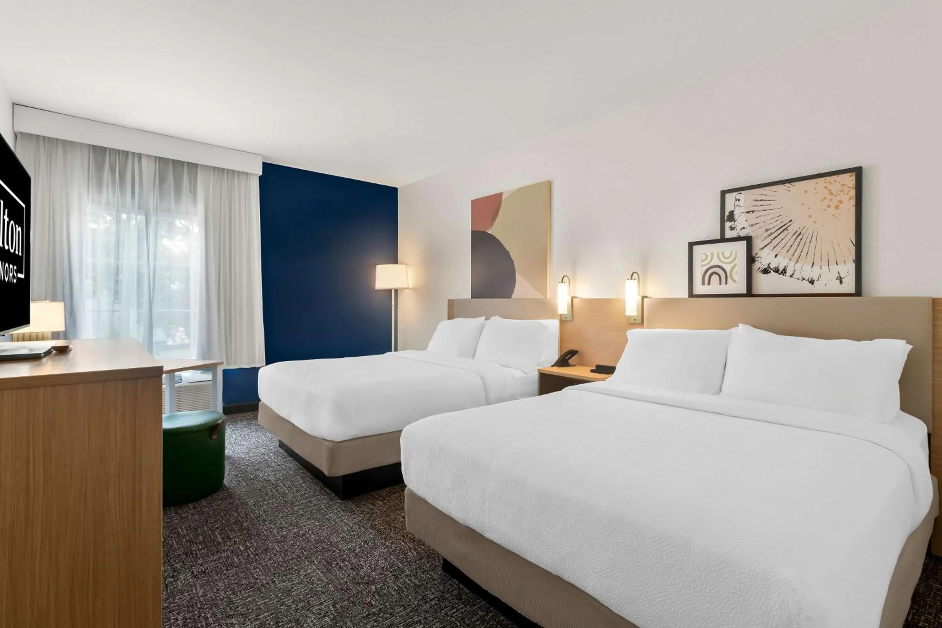 Bed in Spark By Hilton Missouri City