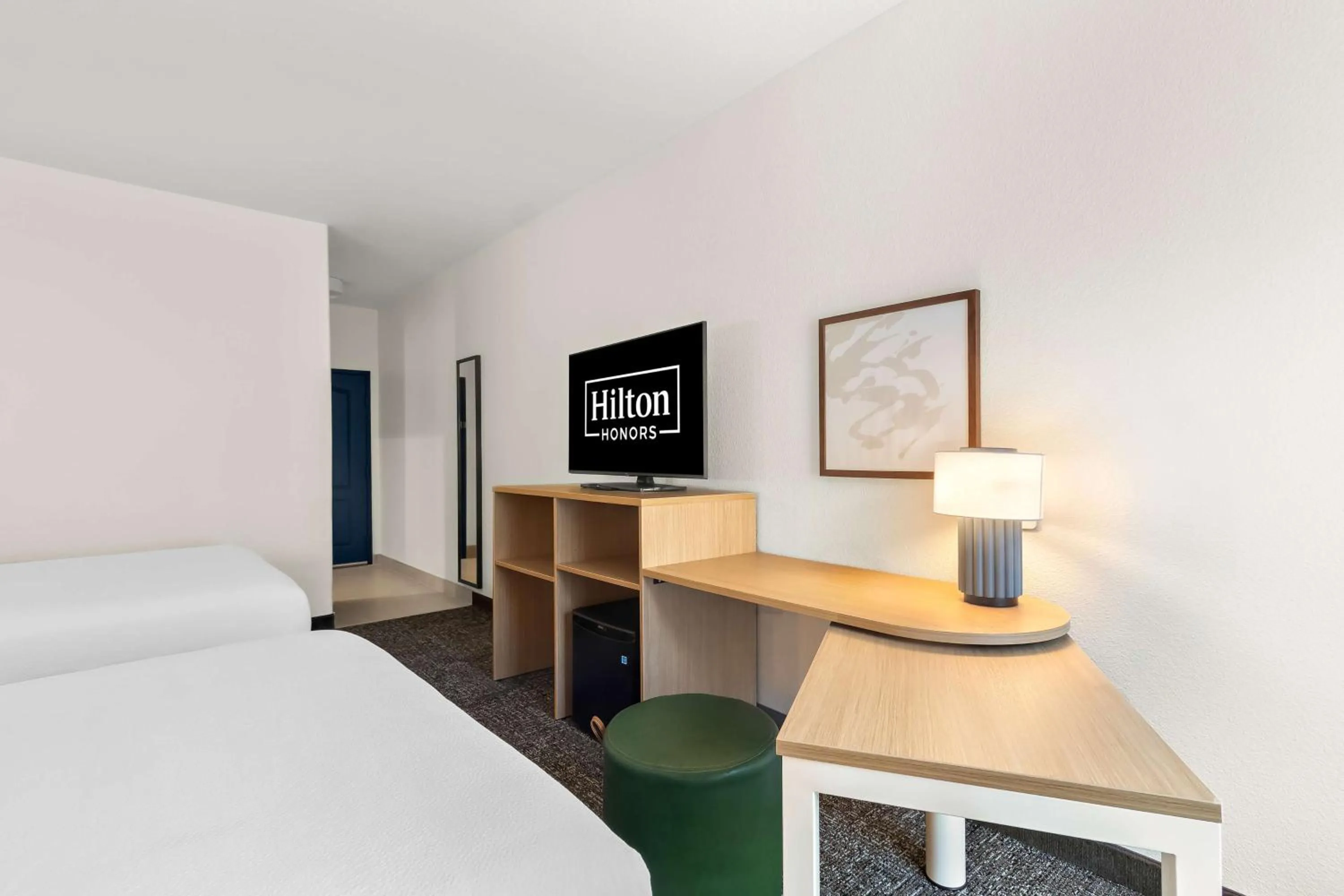 Bed in Spark By Hilton Missouri City