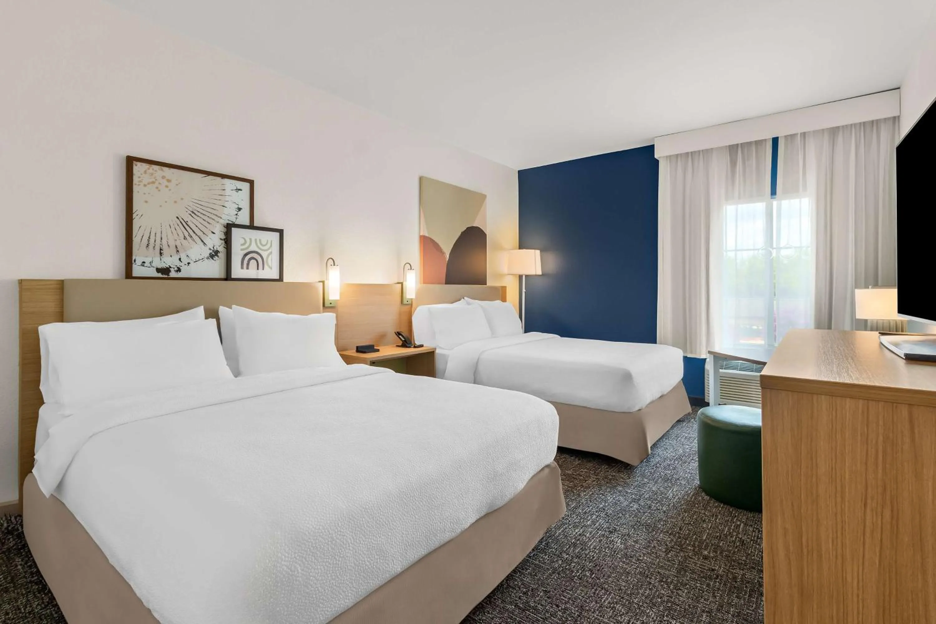 Bed in Spark By Hilton Missouri City