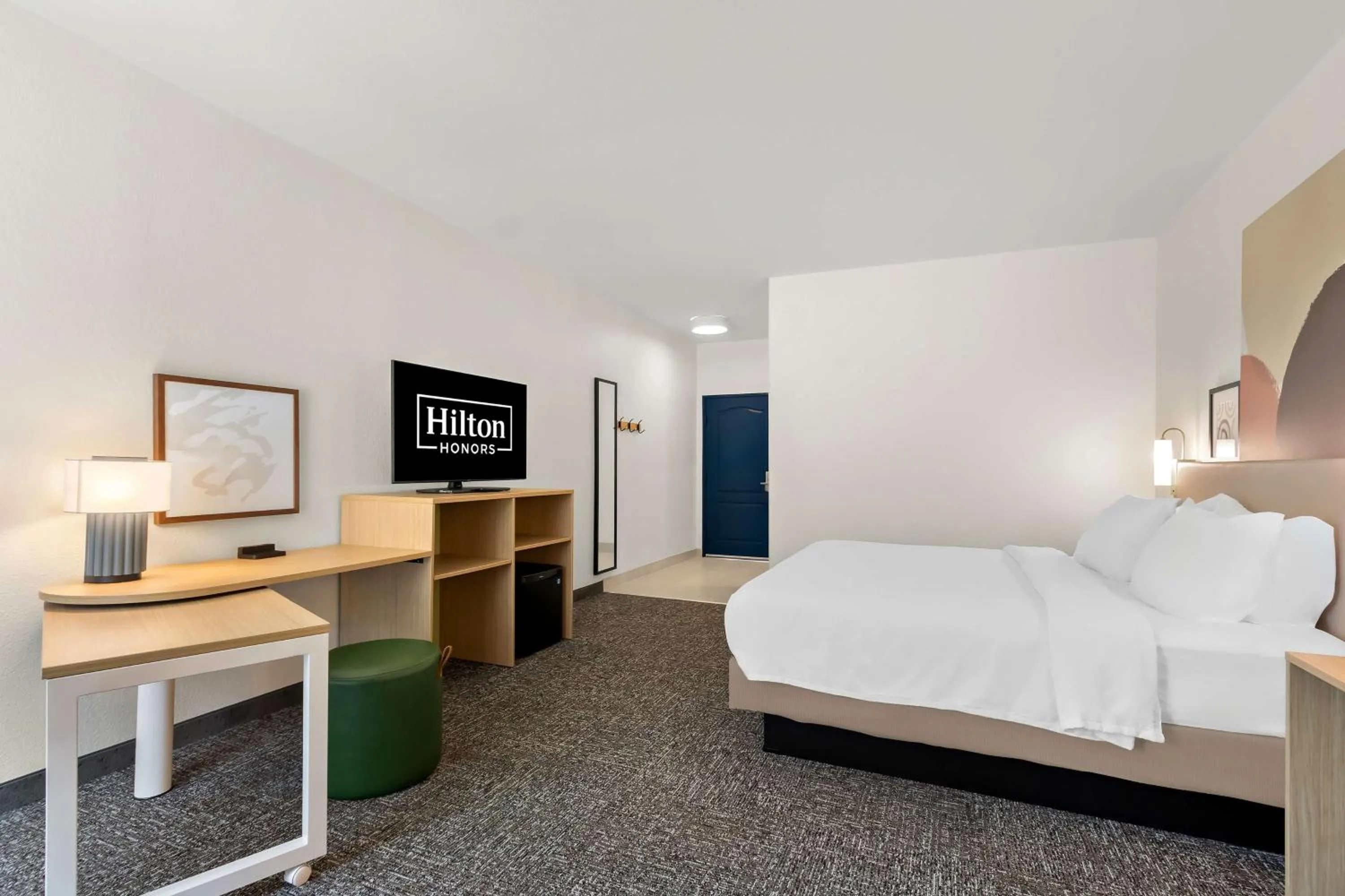 Bed in Spark By Hilton Missouri City