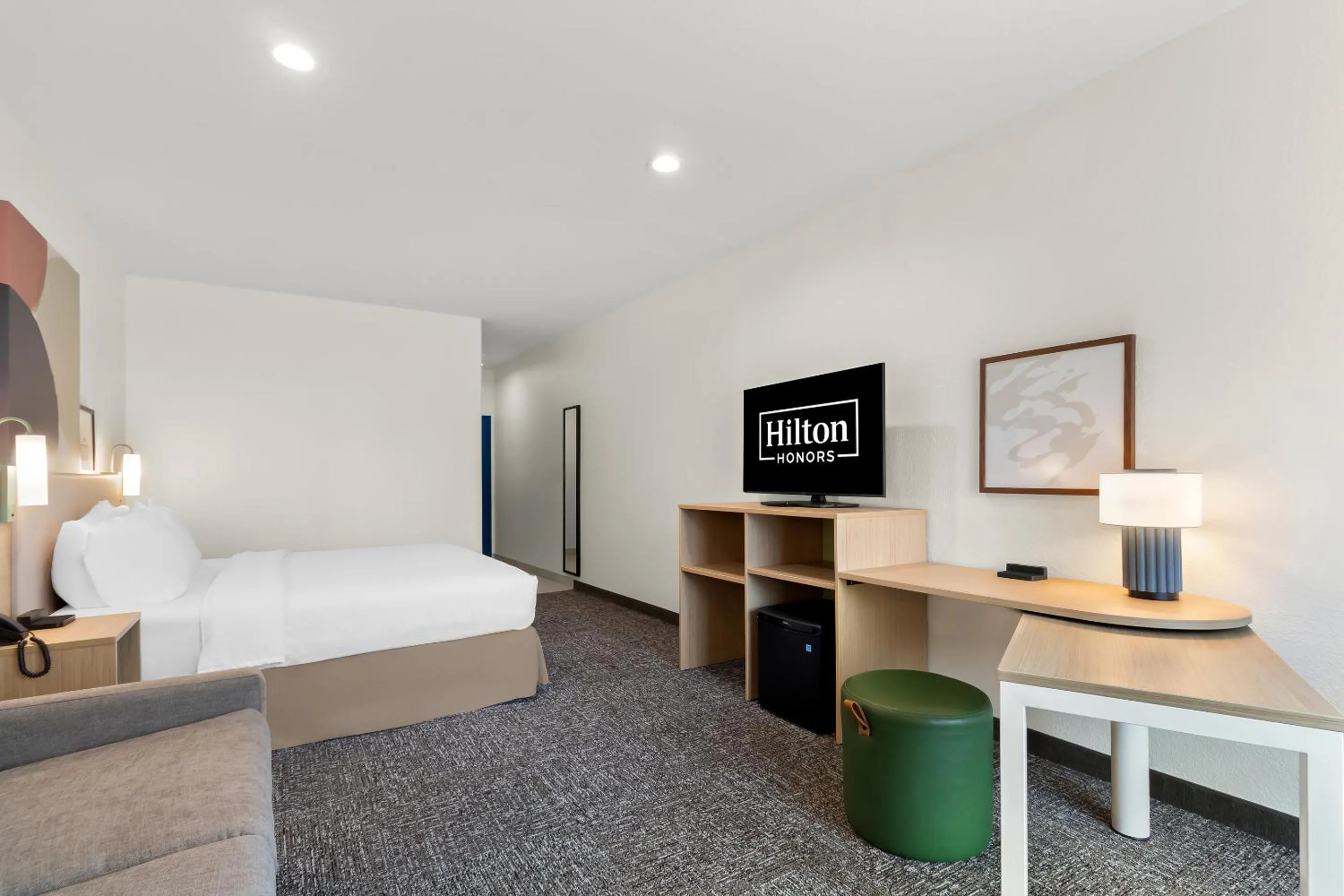 Bed in Spark By Hilton Missouri City