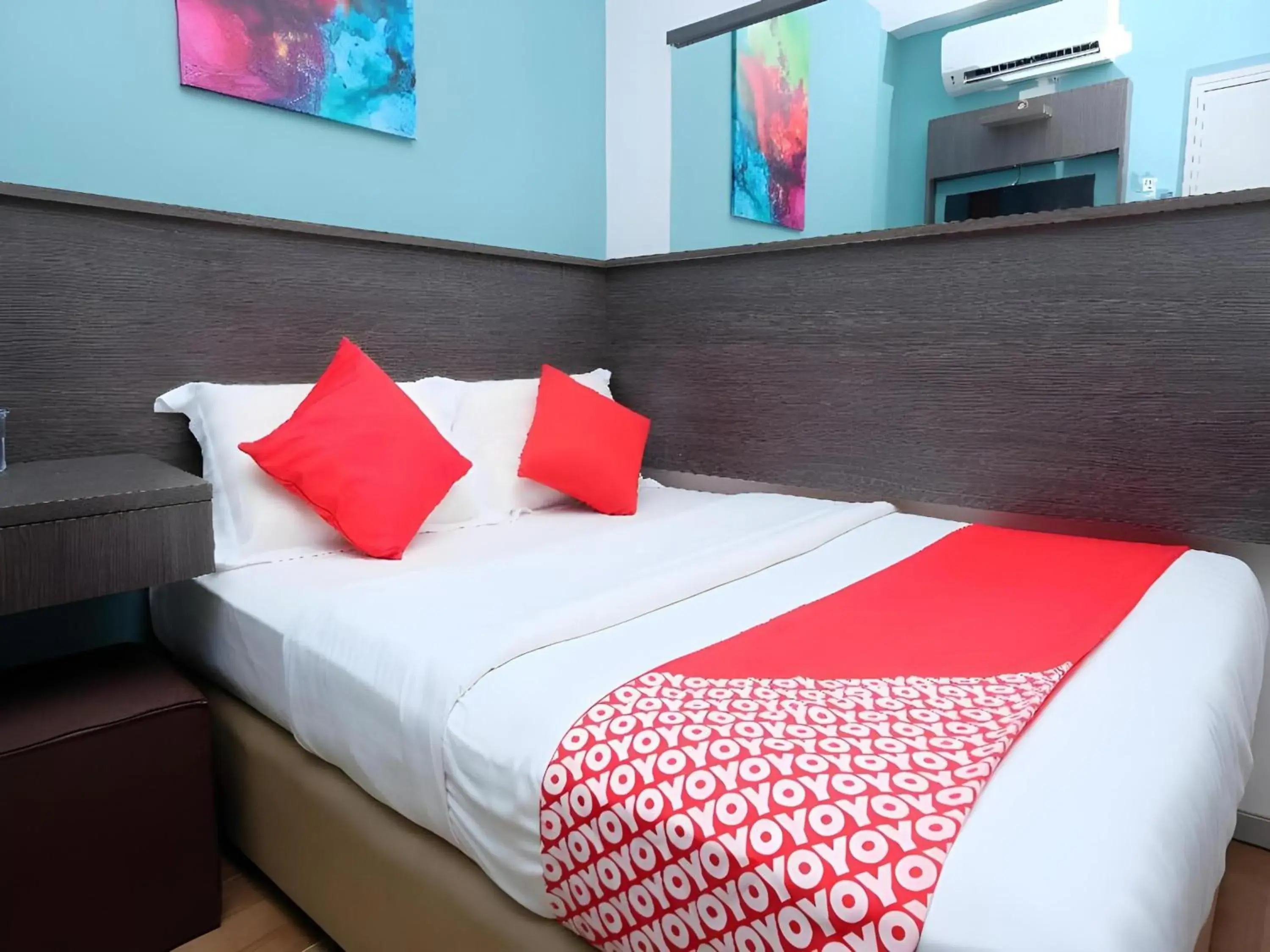 Deluxe Double Room in Hotel O Fajar Baru Boutique Hotel Deluxe Double Room in Hotel O Fajar Baru Boutique Hotel