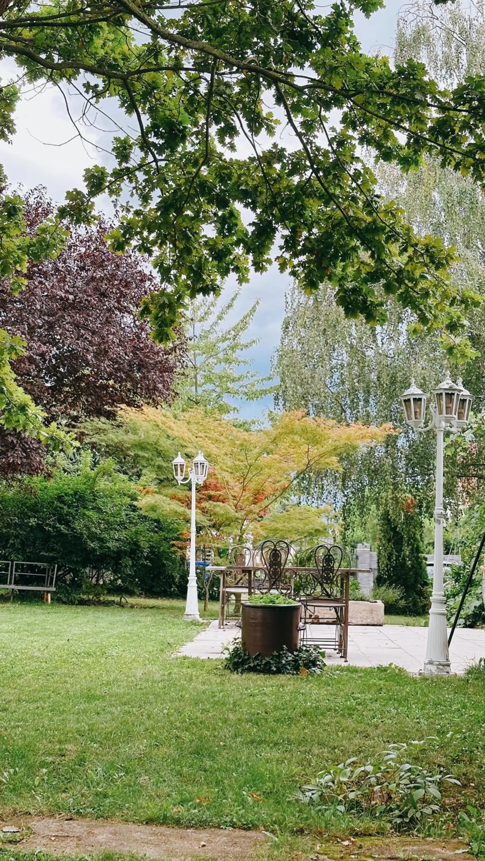Garden in Gästehaus Eschment