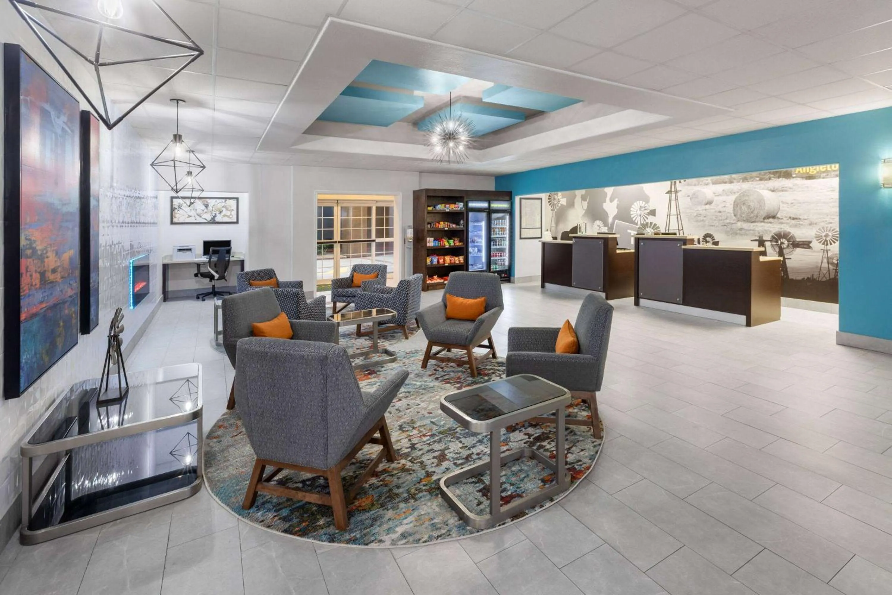 Lobby or reception in La Quinta by Wyndham Angleton