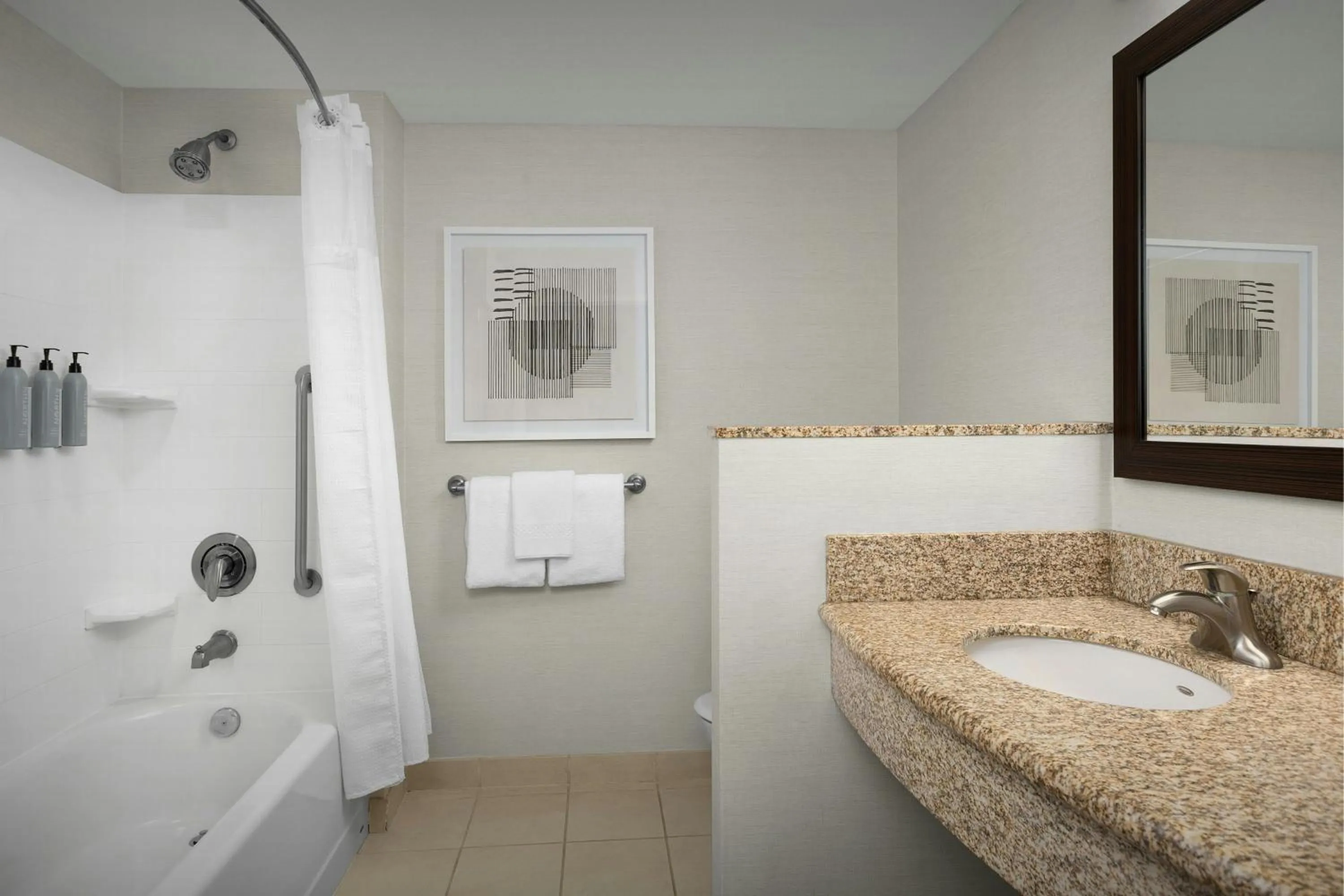 Bathroom in Courtyard by Marriott Salisbury