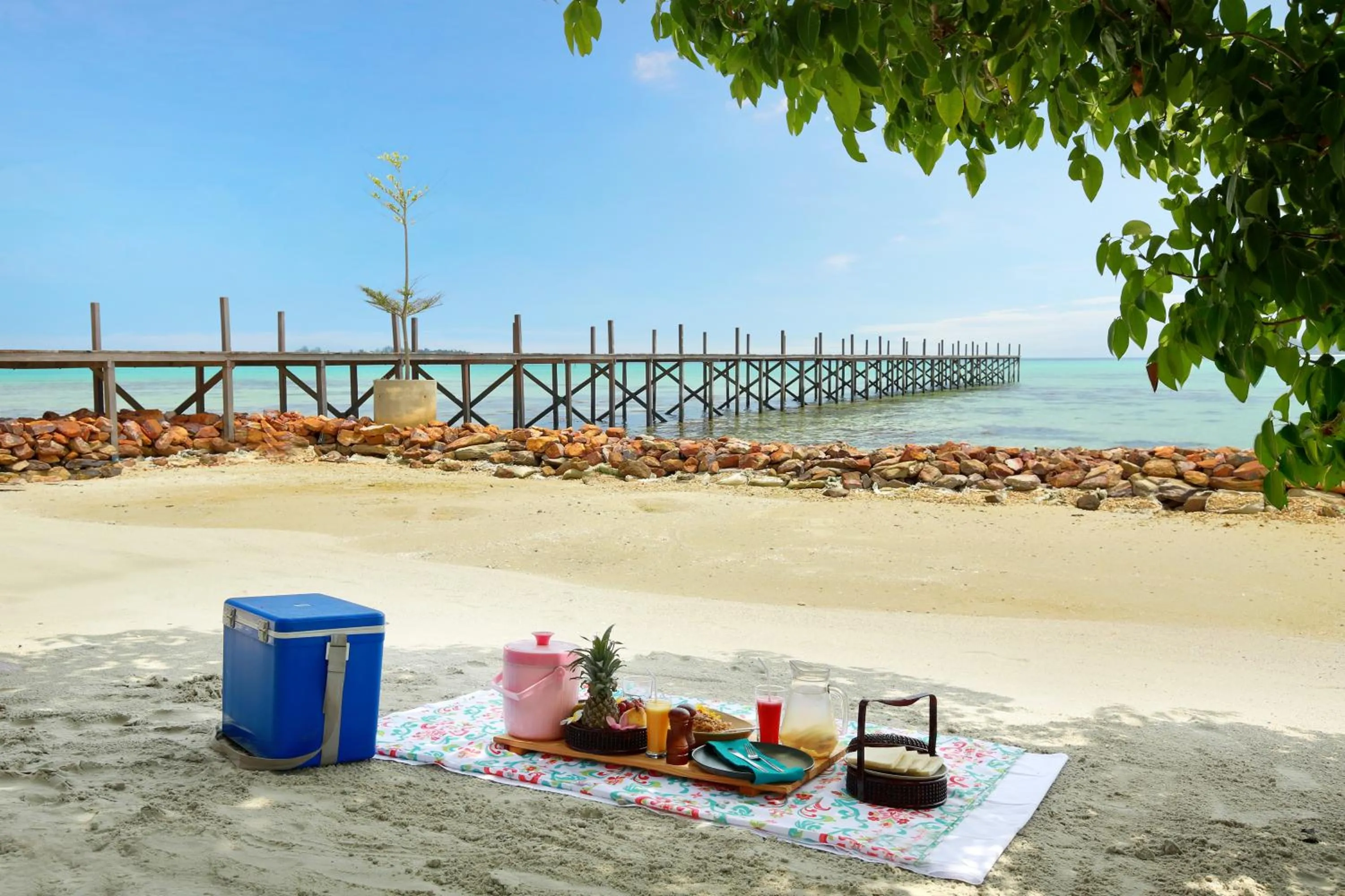 Beach in Royal Ocean Resort Karimunjawa
