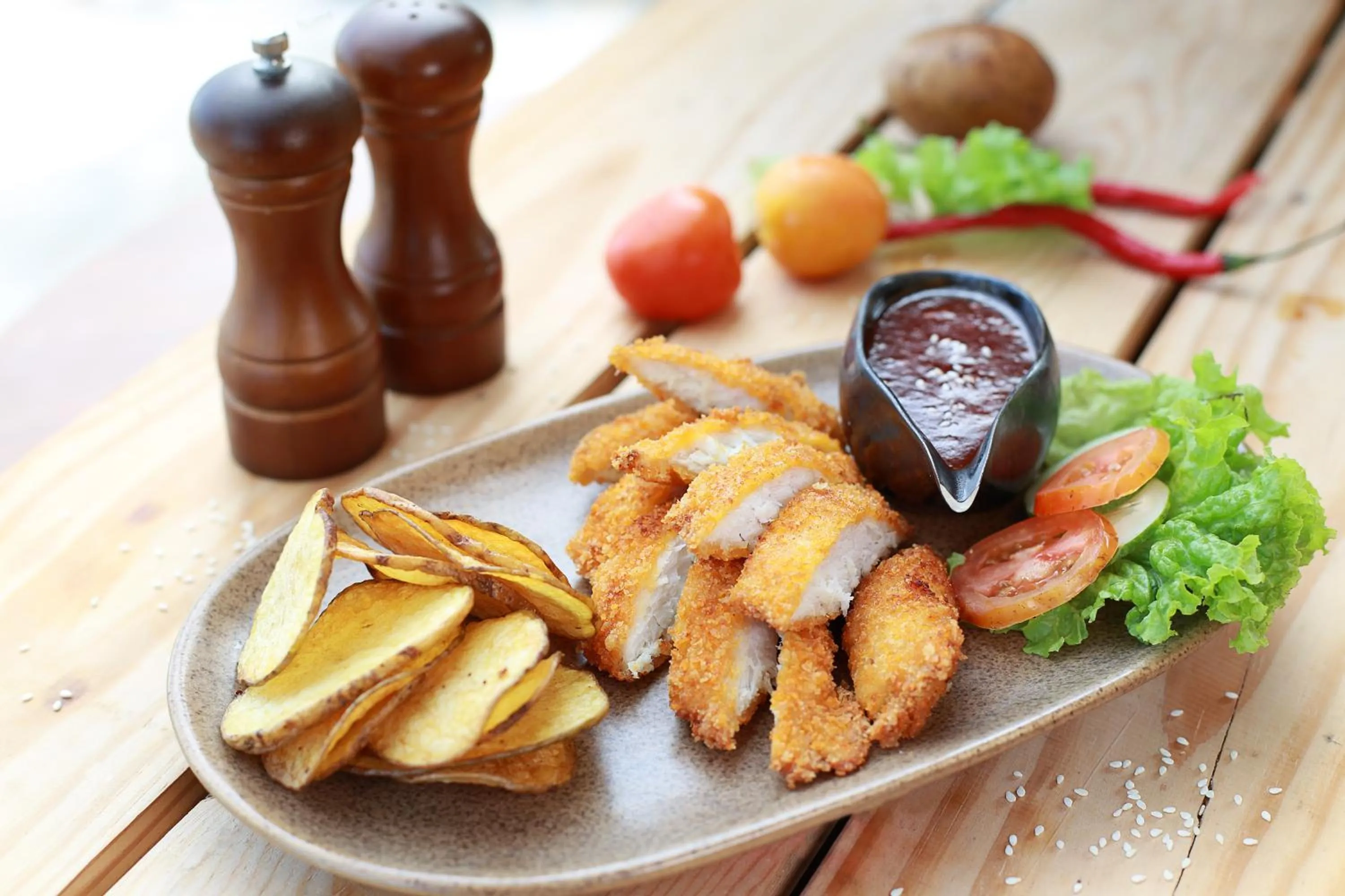 Food in Royal Ocean Resort Karimunjawa