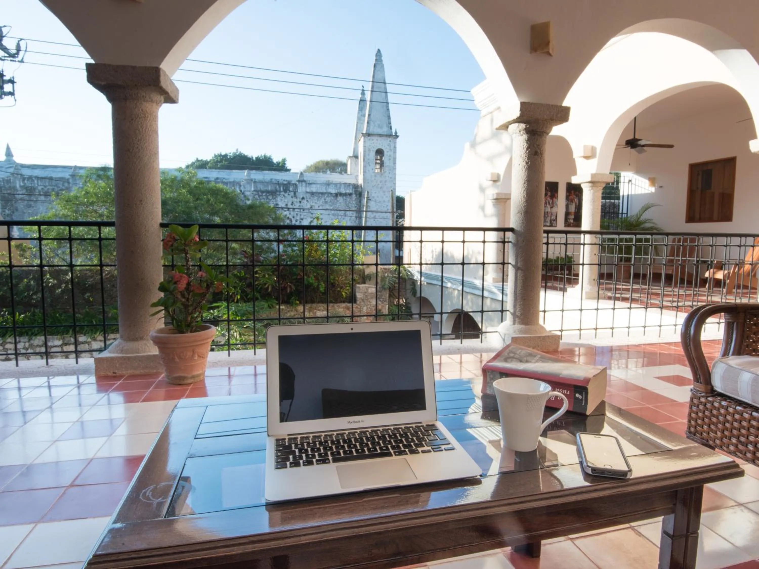 Balcony/Terrace in Hotel Posada San Juan