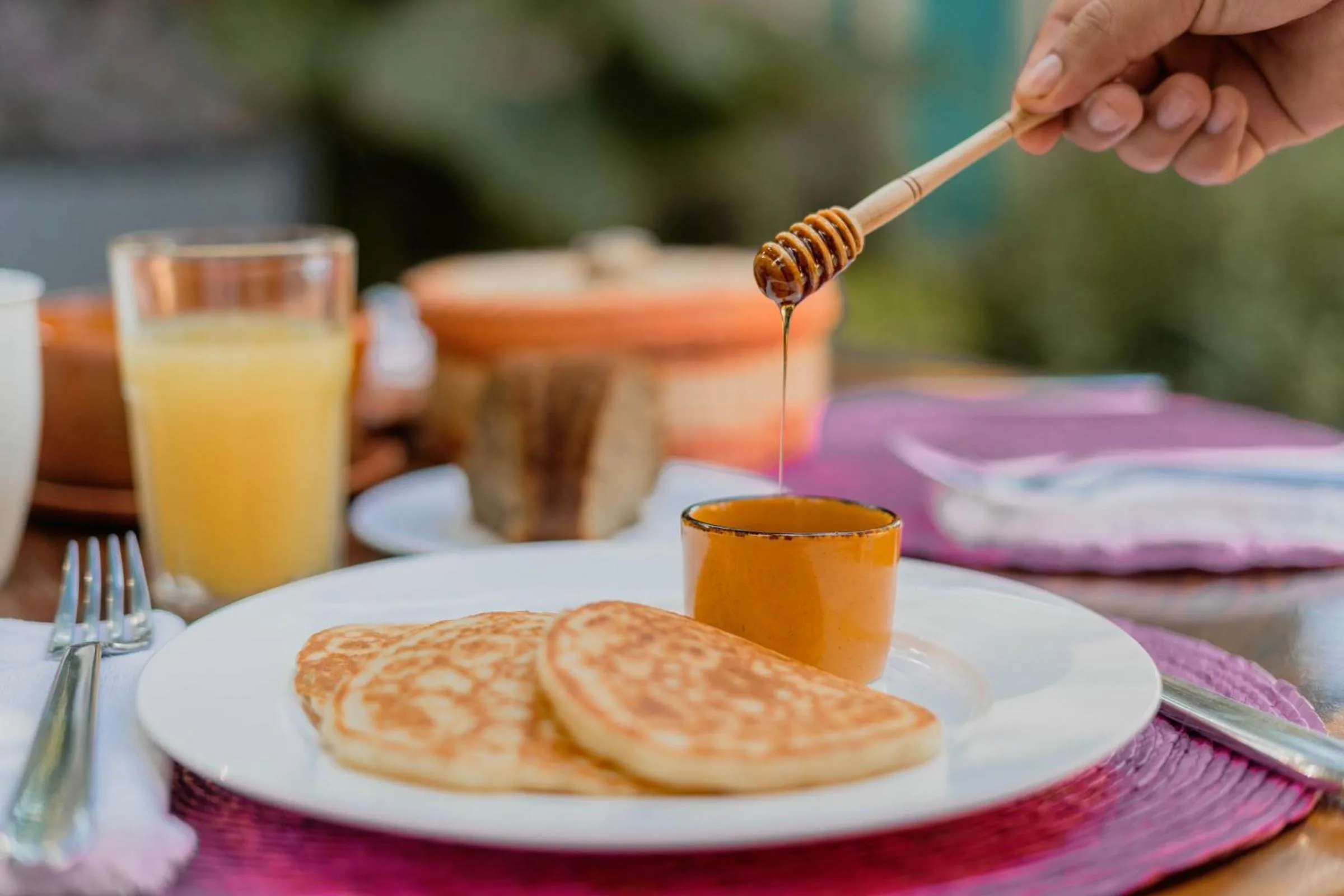 Restaurant/places to eat in Hotel Posada San Juan