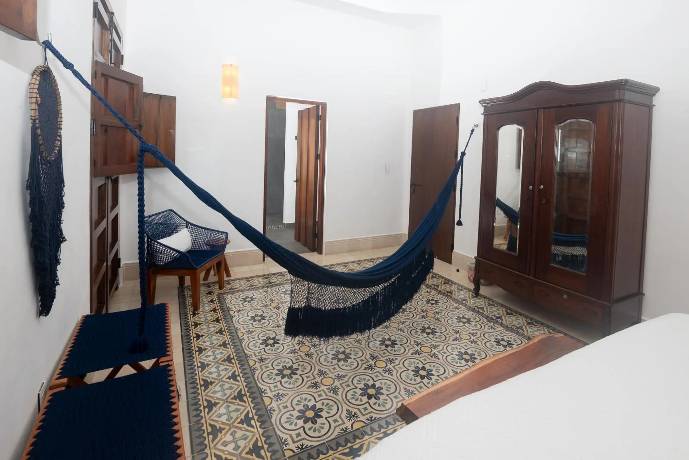 Bed in Hotel Posada San Juan