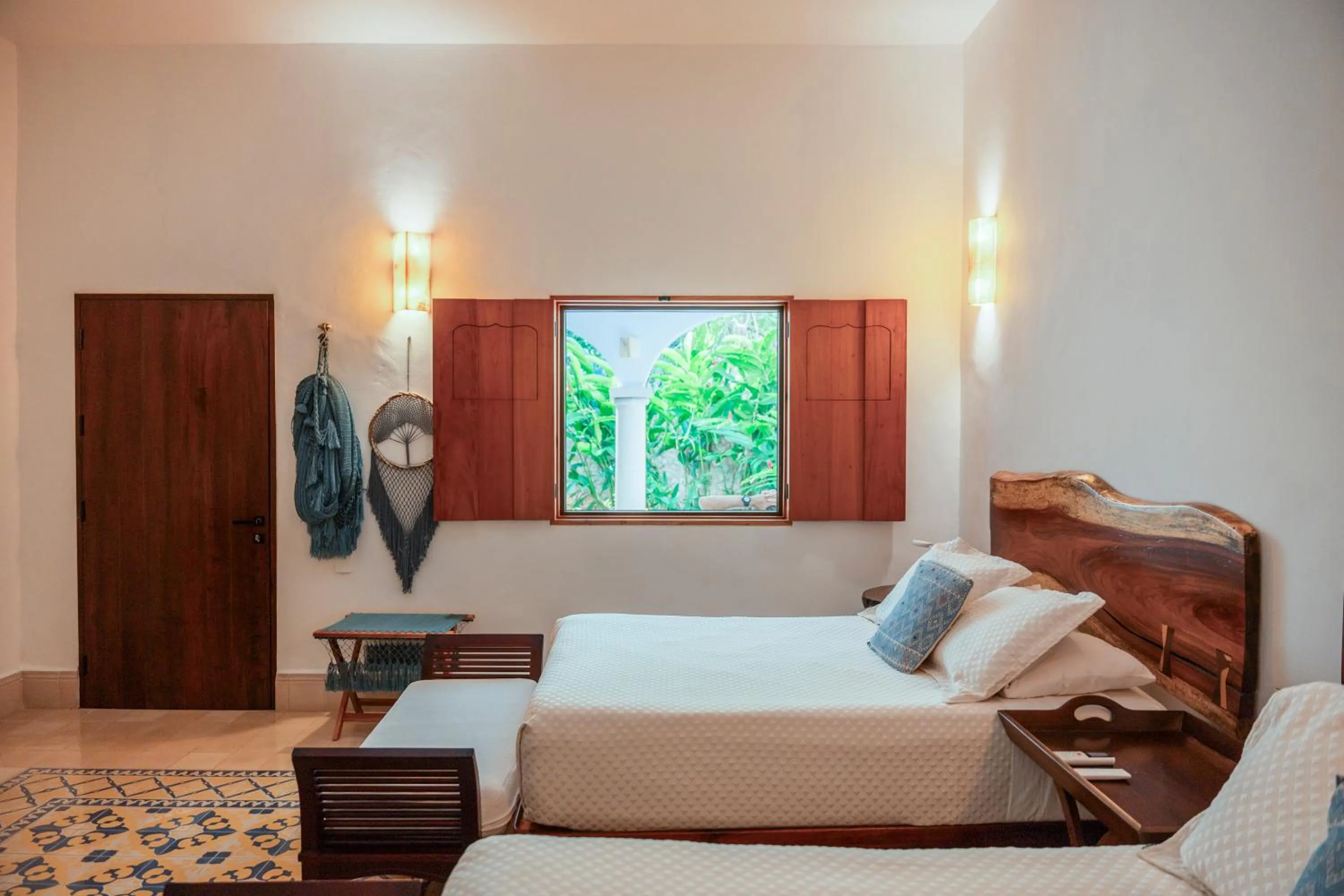 Bed in Hotel Posada San Juan