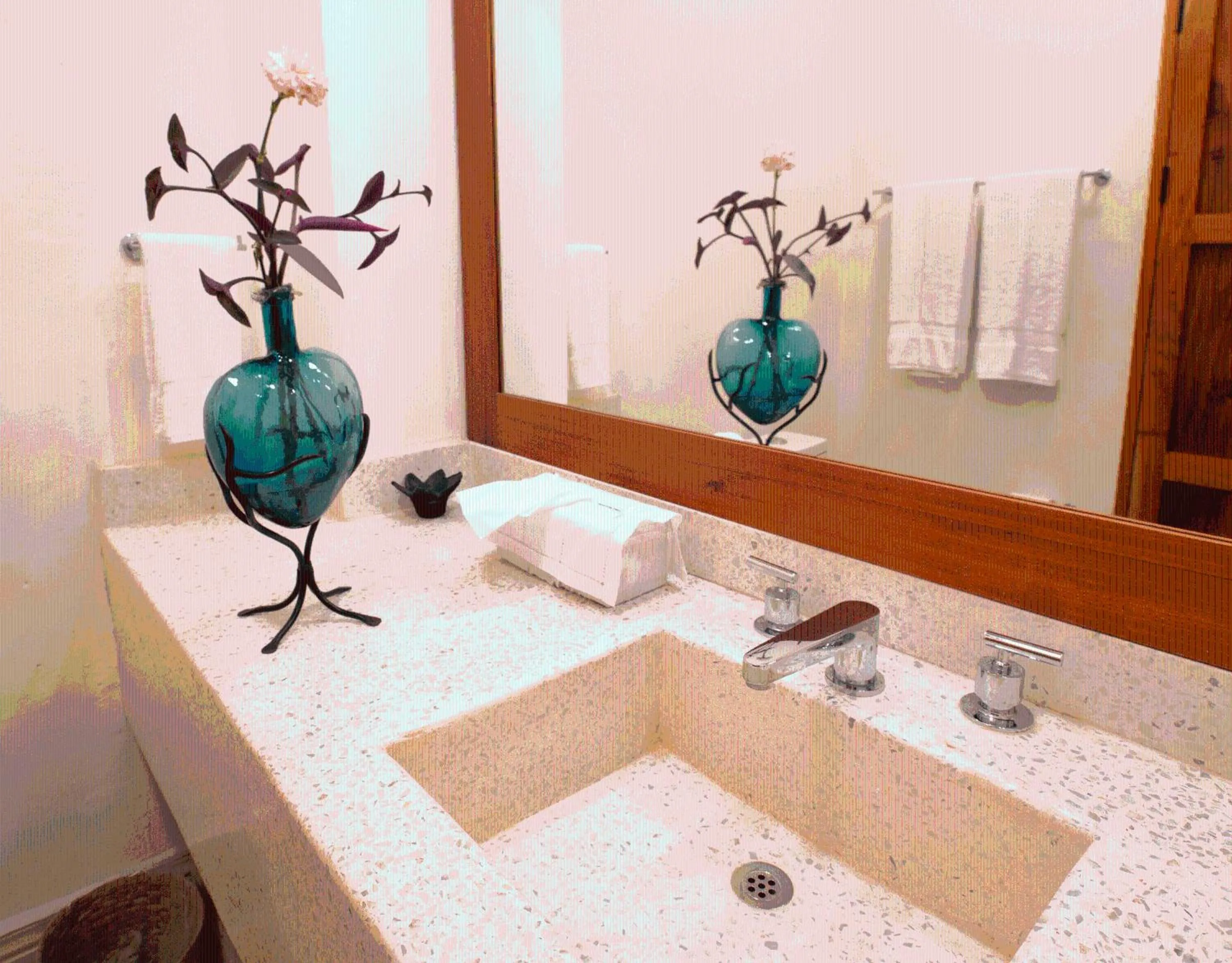 Bathroom in Hotel Posada San Juan