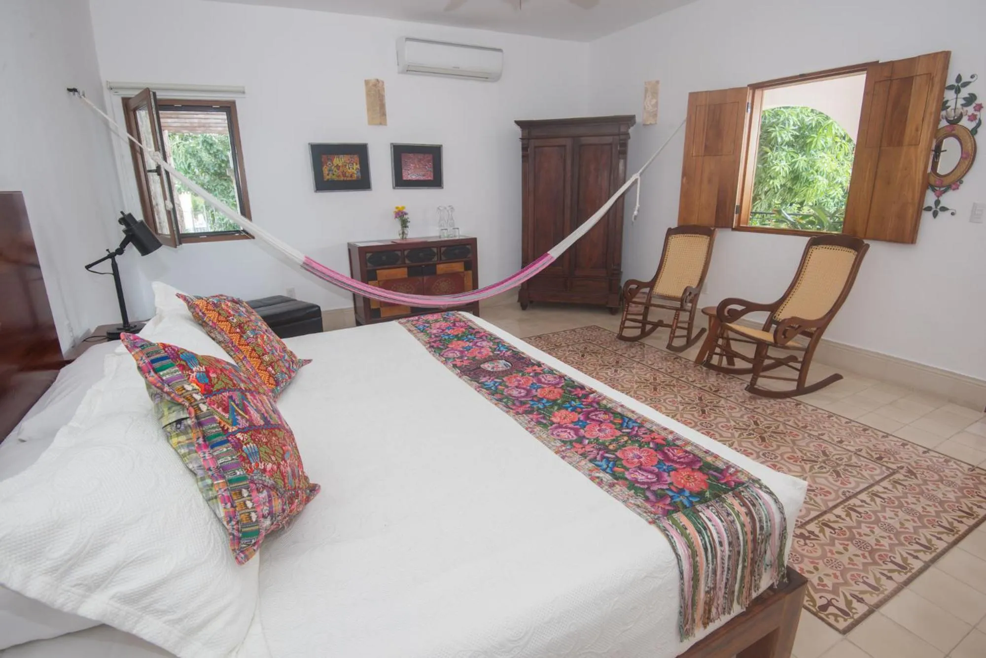 Photo of the whole room, Bed in Hotel Posada San Juan