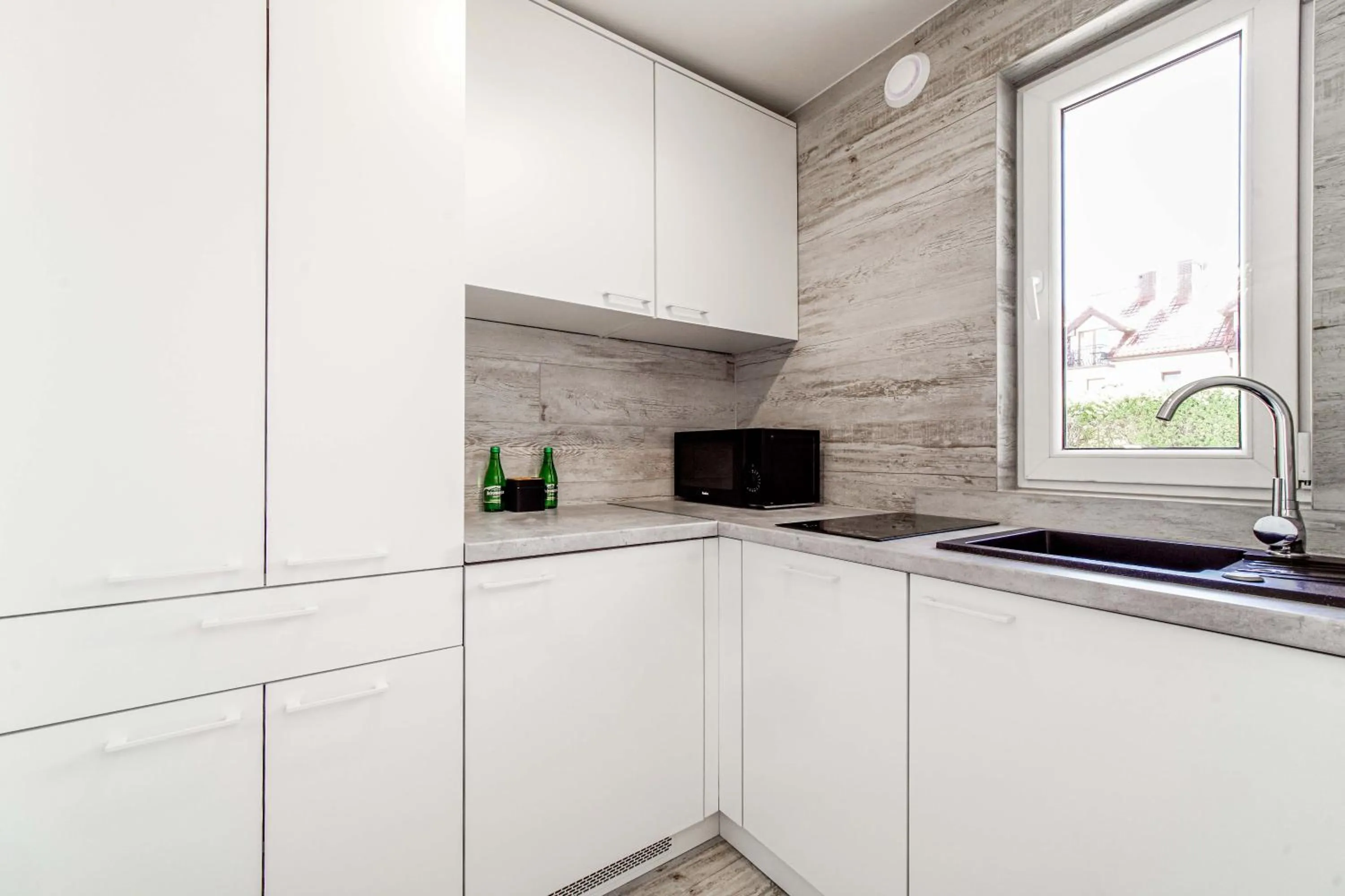 Kitchen or kitchenette in Wczasowa 8 Apartments