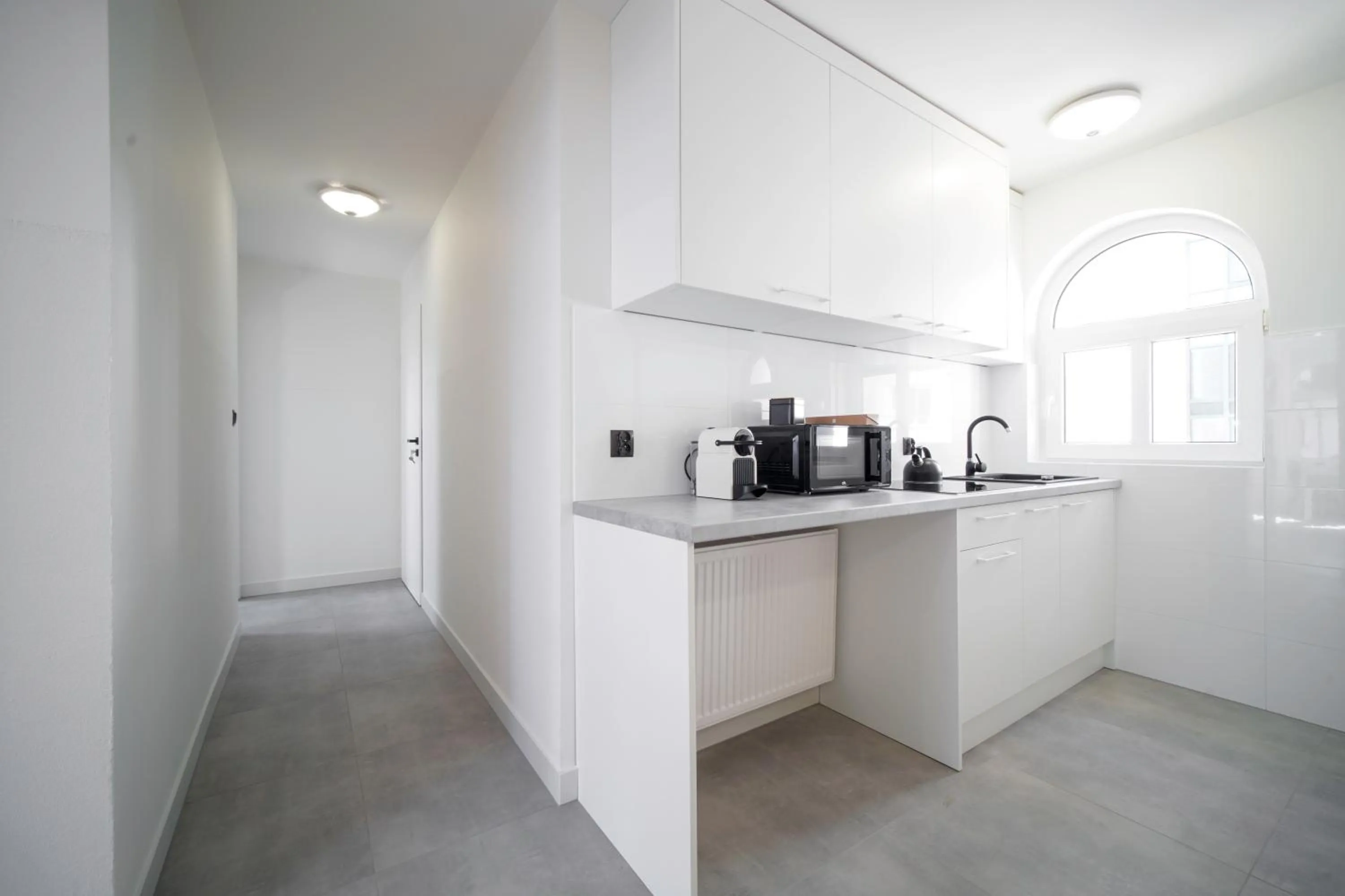 Kitchen or kitchenette in Wczasowa 8 Apartments