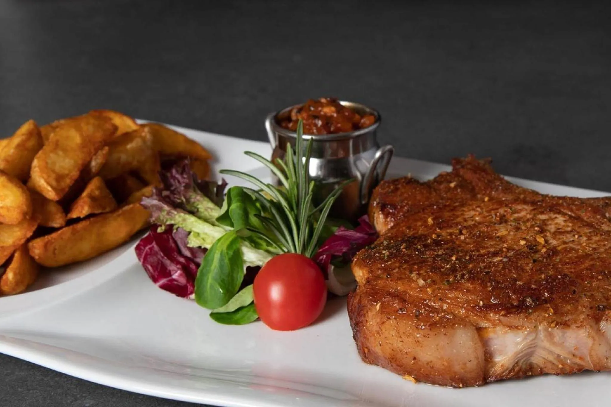 Food close-up in Burggasthof Hauptmann