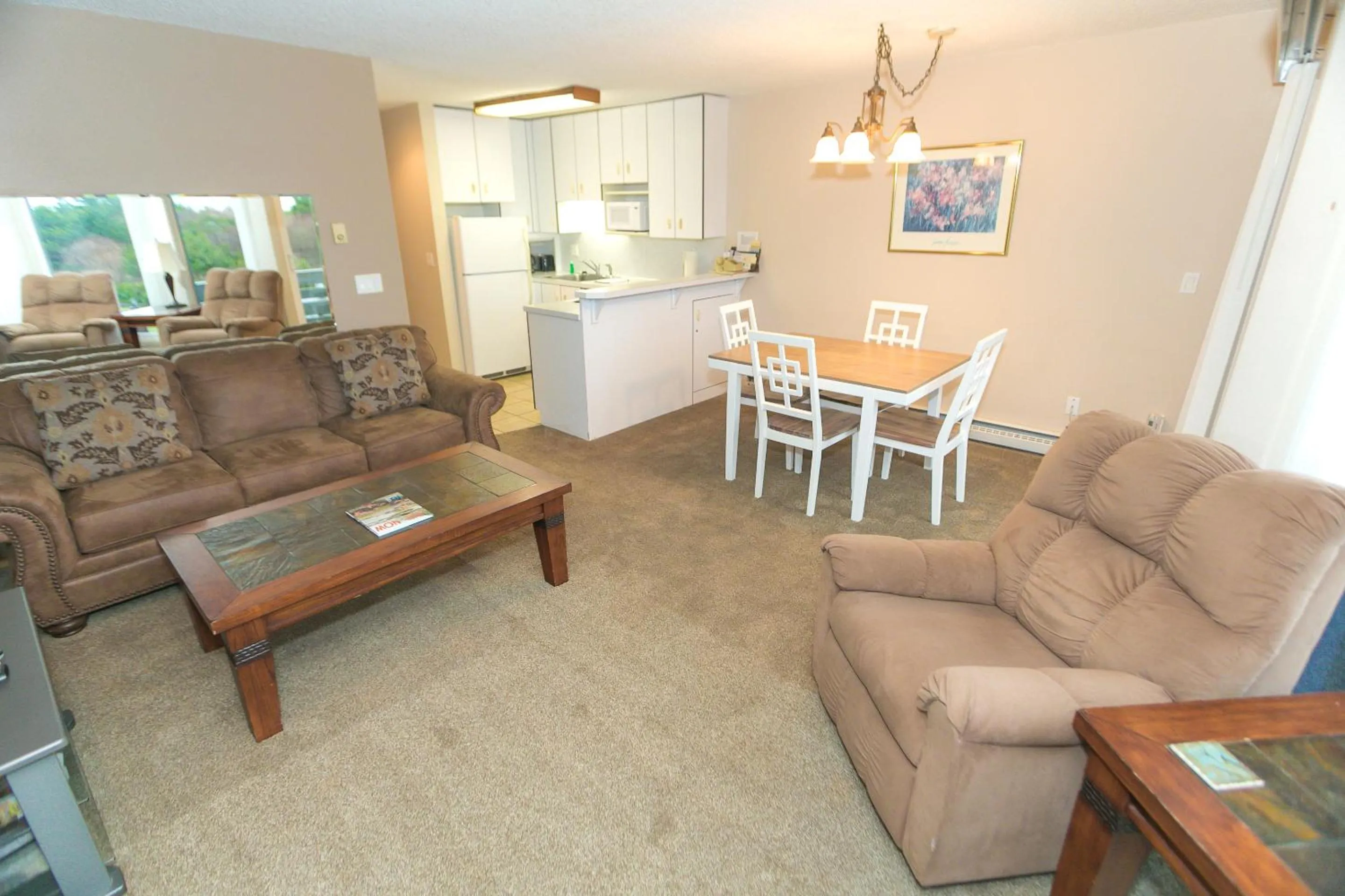 Living room in Grey Gull