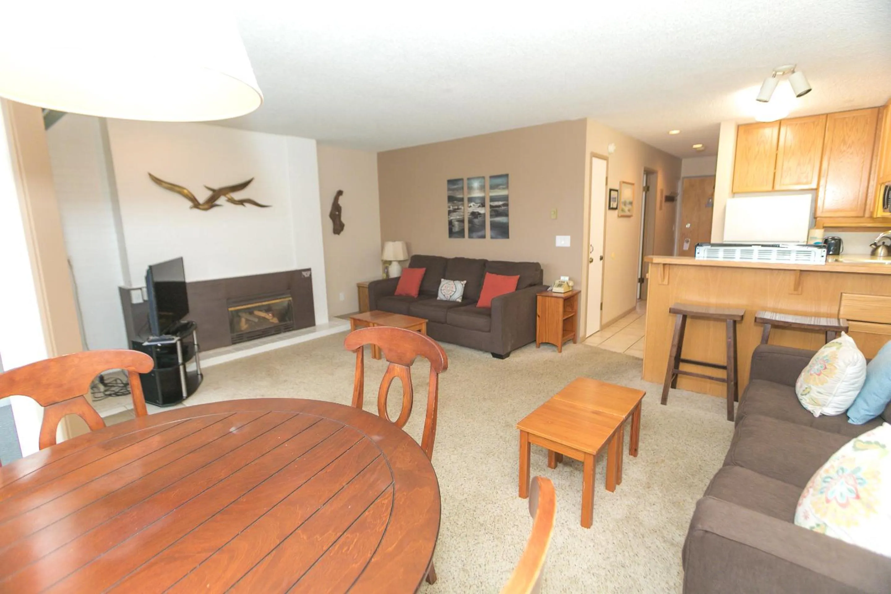 Living room in Grey Gull