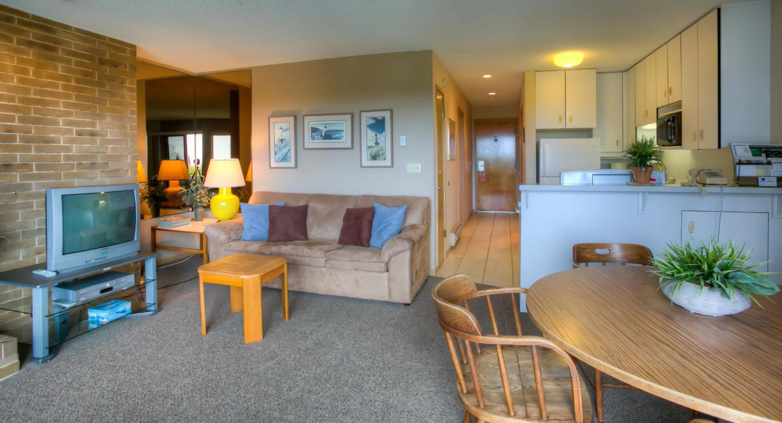 Living room in Grey Gull