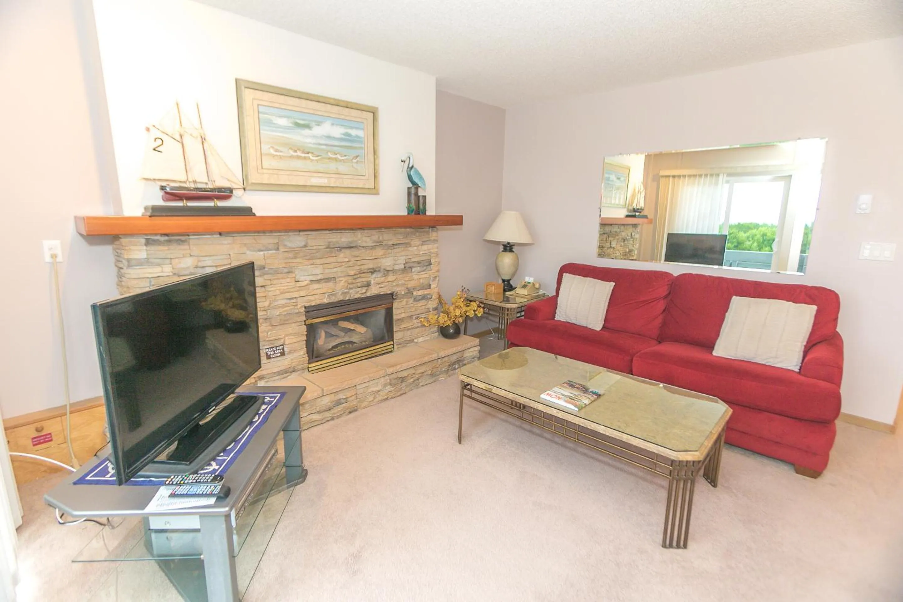 Living room in Grey Gull