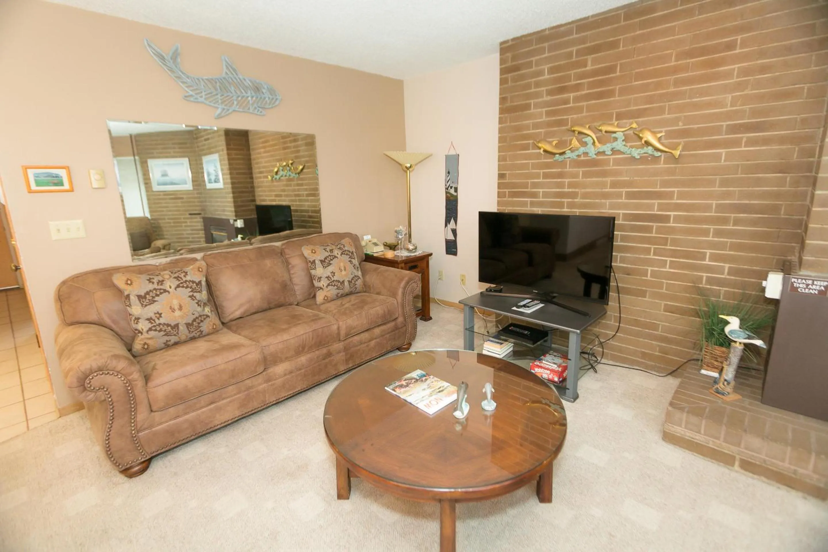 Living room in Grey Gull