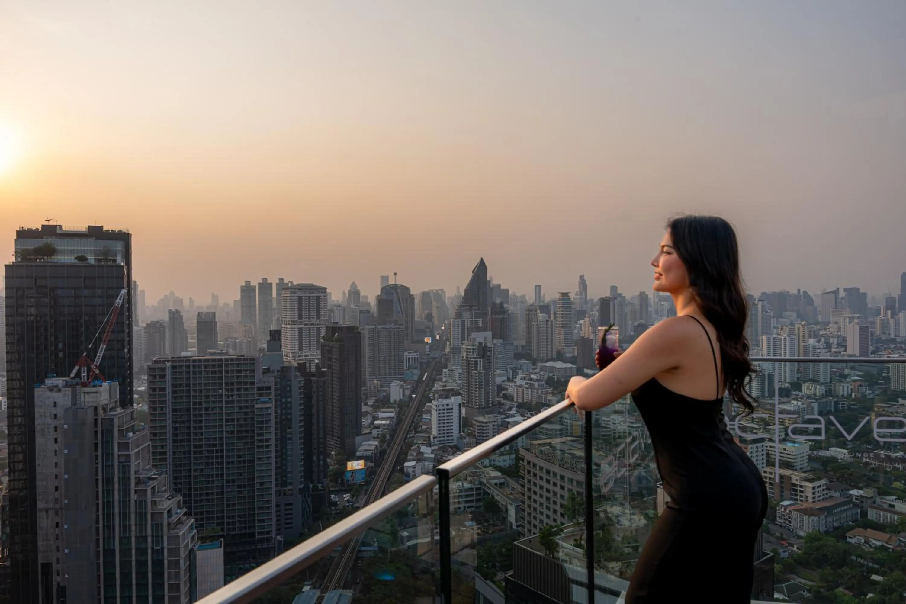 City view in Bangkok Marriott Hotel Sukhumvit