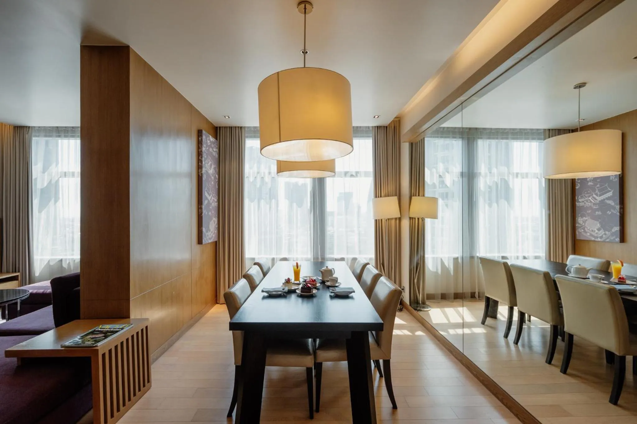 Living room in Marriott Executive Apartments Bangkok, Sukhumvit Thonglor