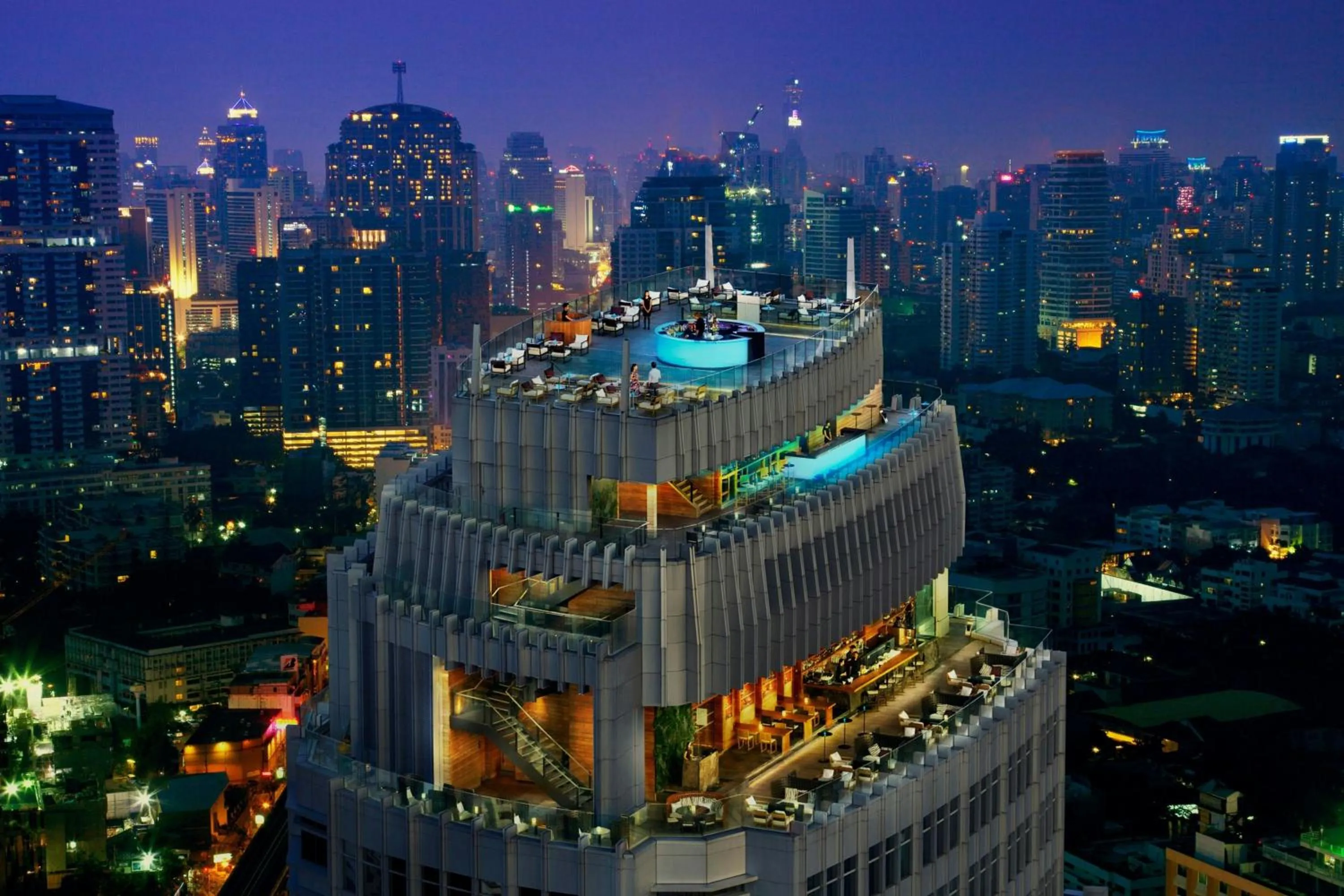 Lounge or bar in Marriott Executive Apartments Bangkok, Sukhumvit Thonglor
