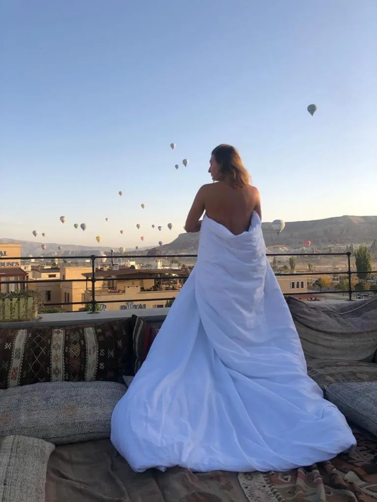 Balcony/Terrace in Caravanserai Inn Hotel