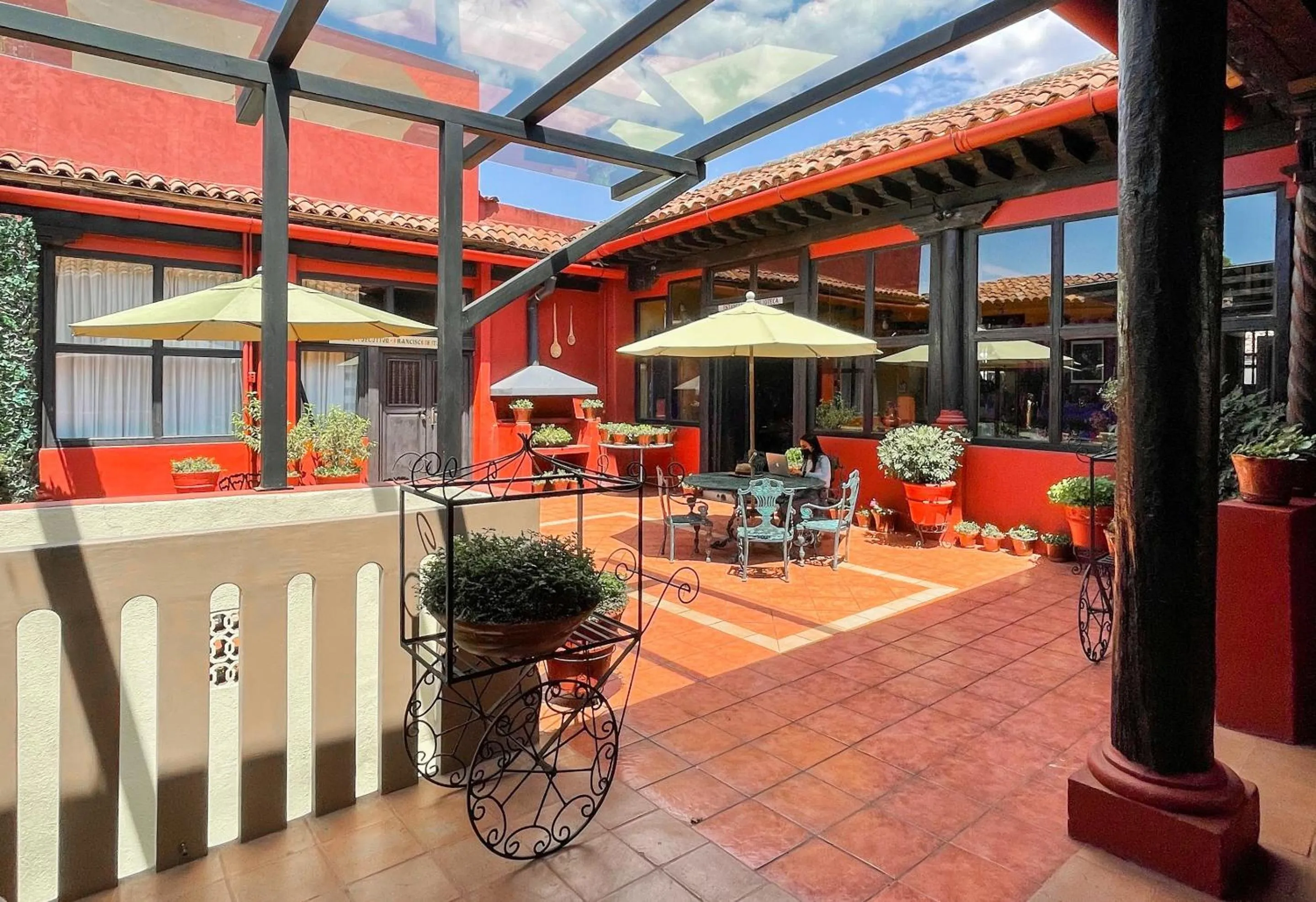 Property building in Hotel Mansion Iturbe