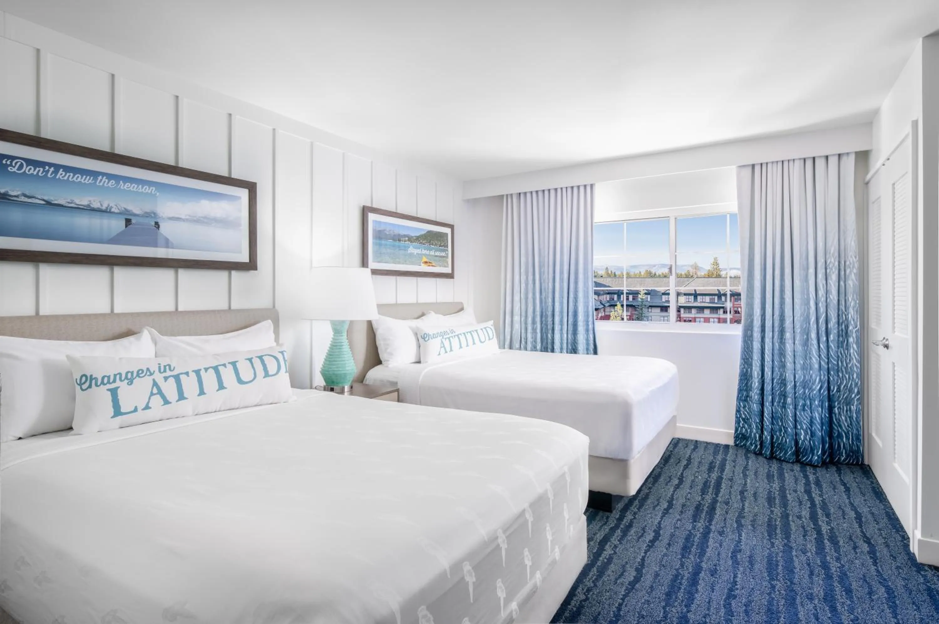 Bed in Margaritaville Resort Lake Tahoe