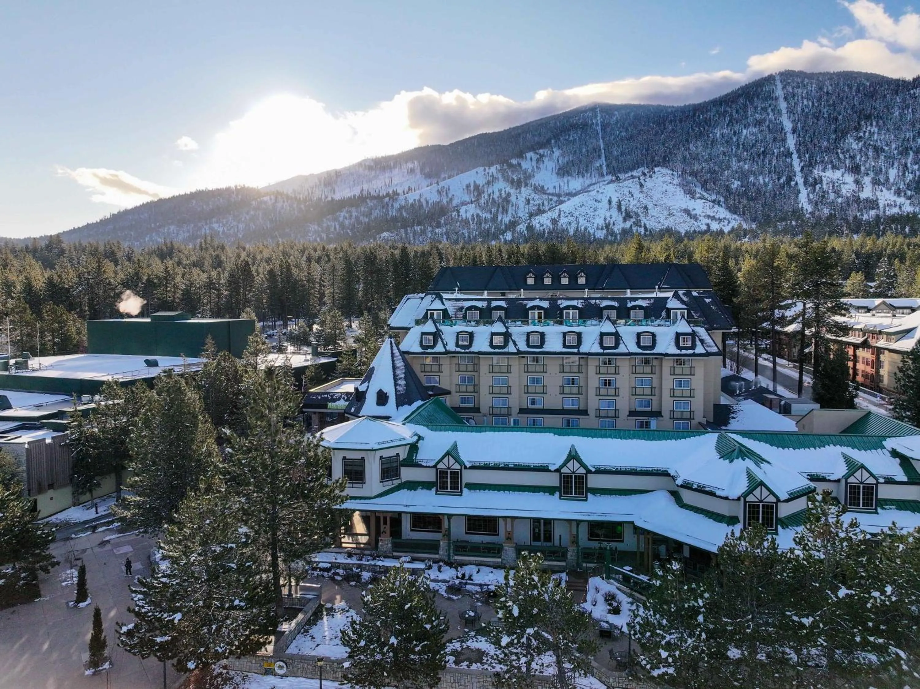 Property building in Margaritaville Resort Lake Tahoe