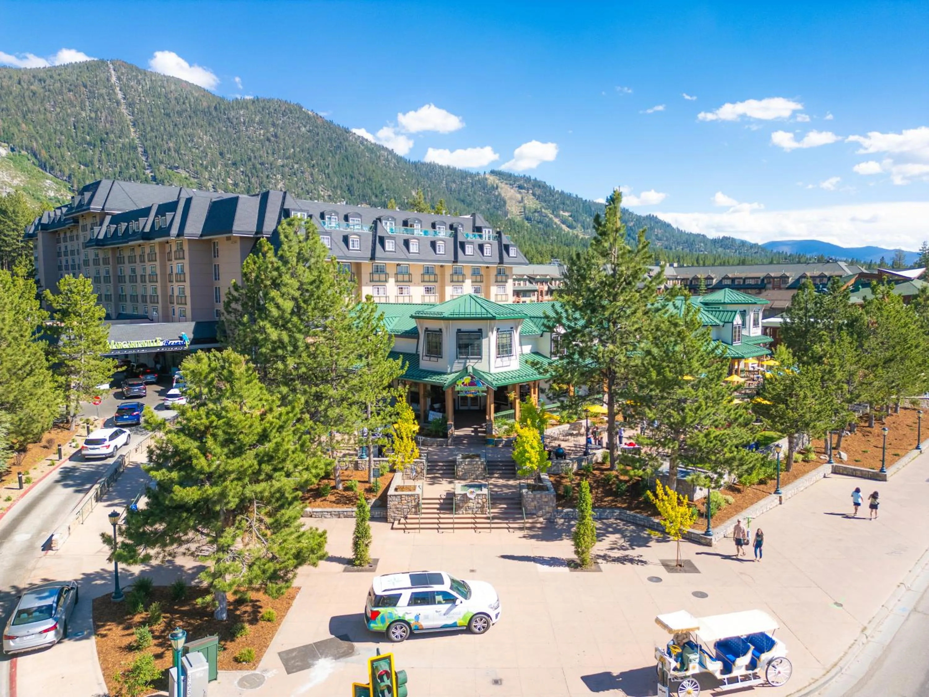 Property building in Margaritaville Resort Lake Tahoe