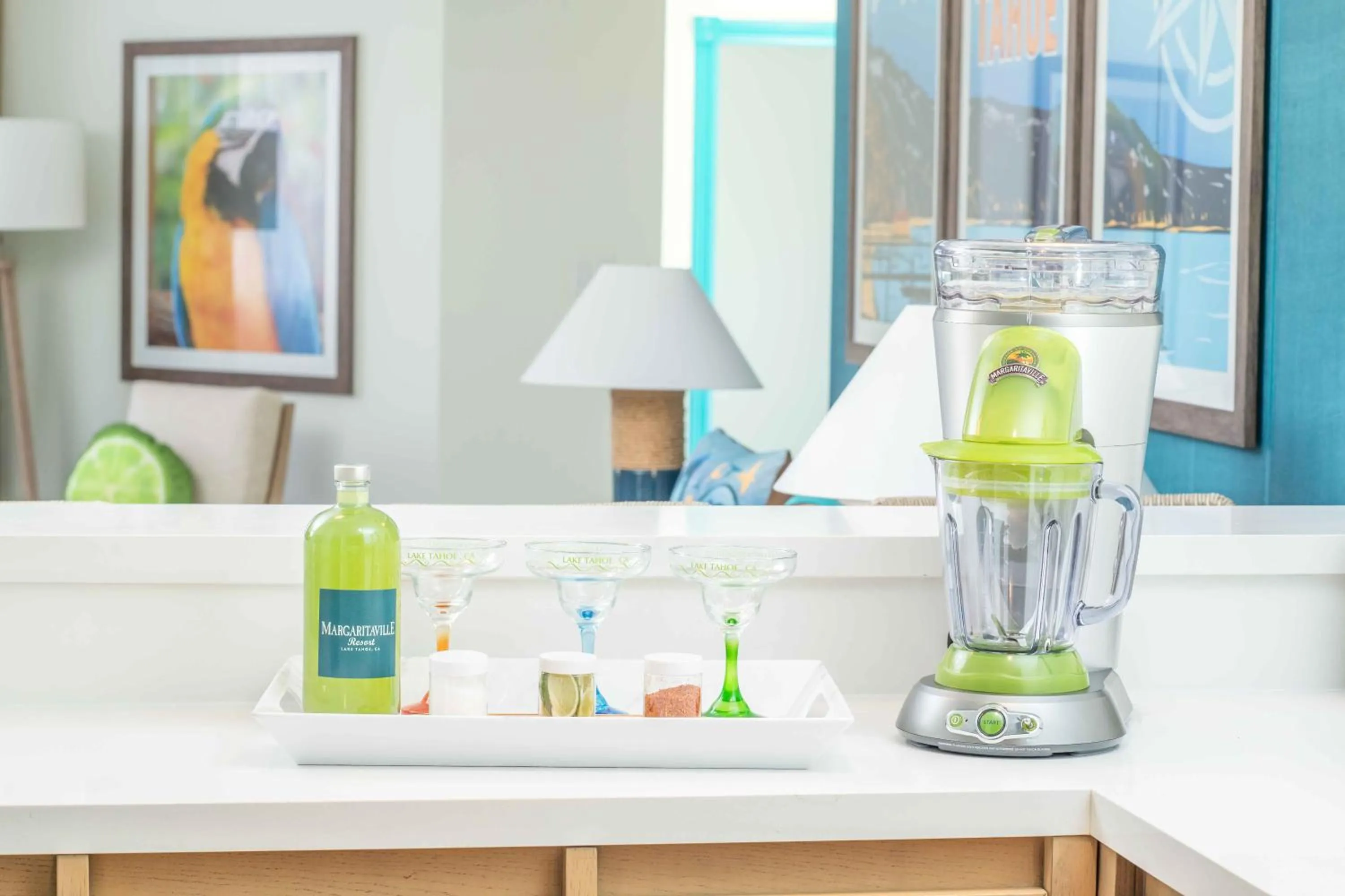 minibar in Margaritaville Resort Lake Tahoe