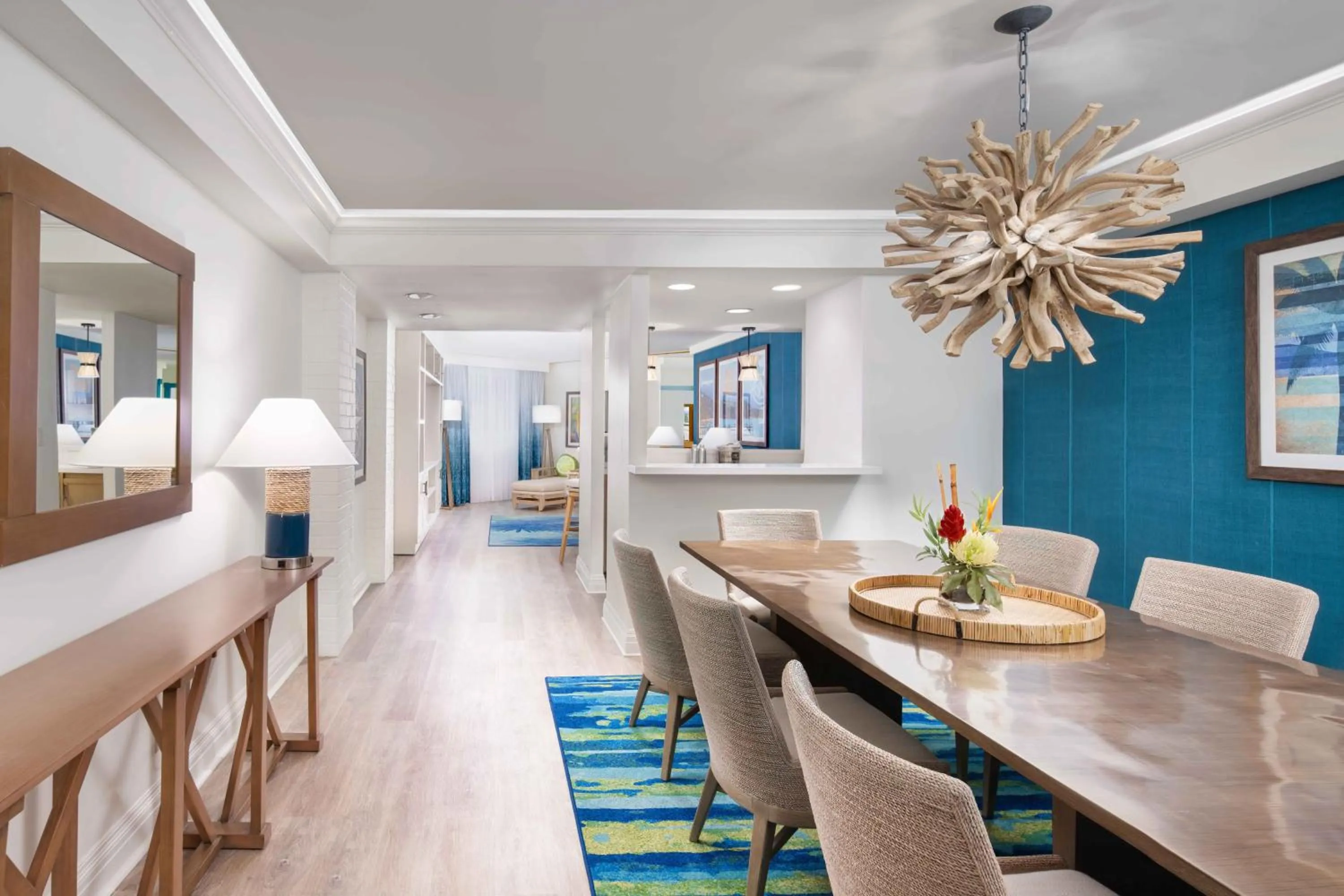 Living room in Margaritaville Resort Lake Tahoe