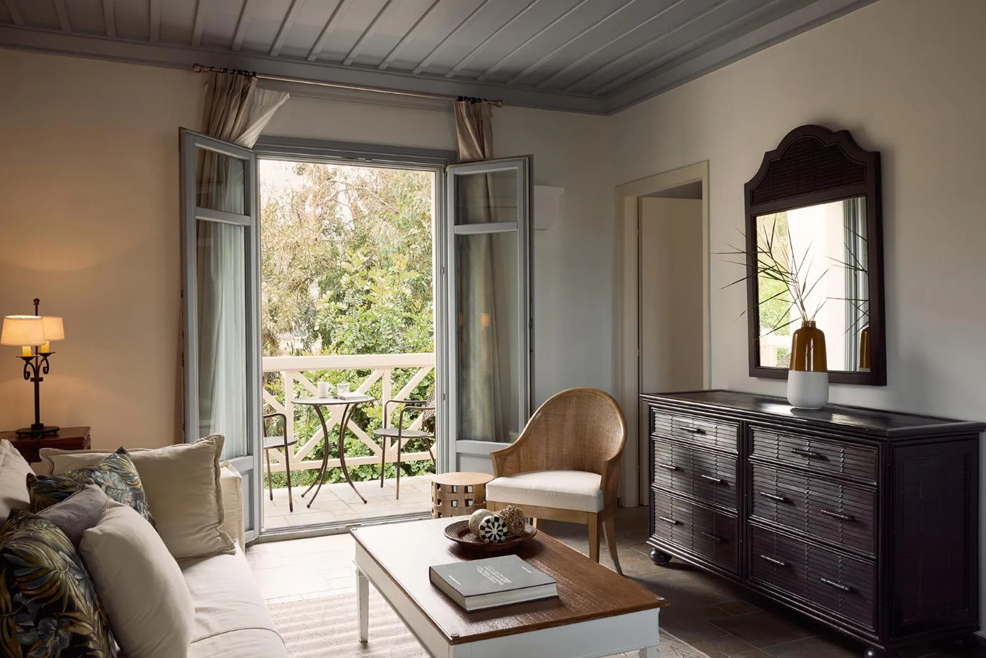 Balcony/Terrace in Porto Kea Suites by Sandglass