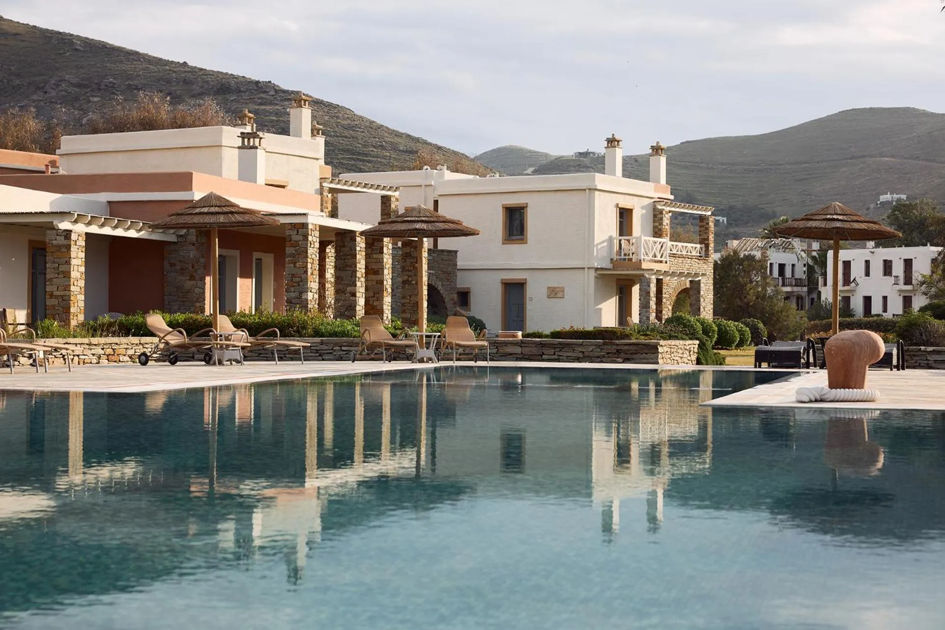 Property building in Porto Kea Suites by Sandglass