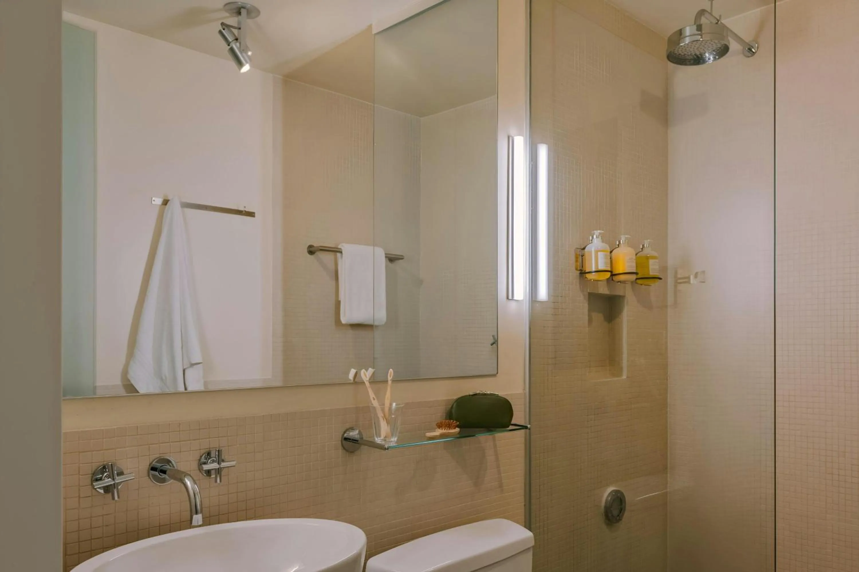 Bathroom in Chambers Hotel Central Park South, Sonder by Marriott Bonvoy