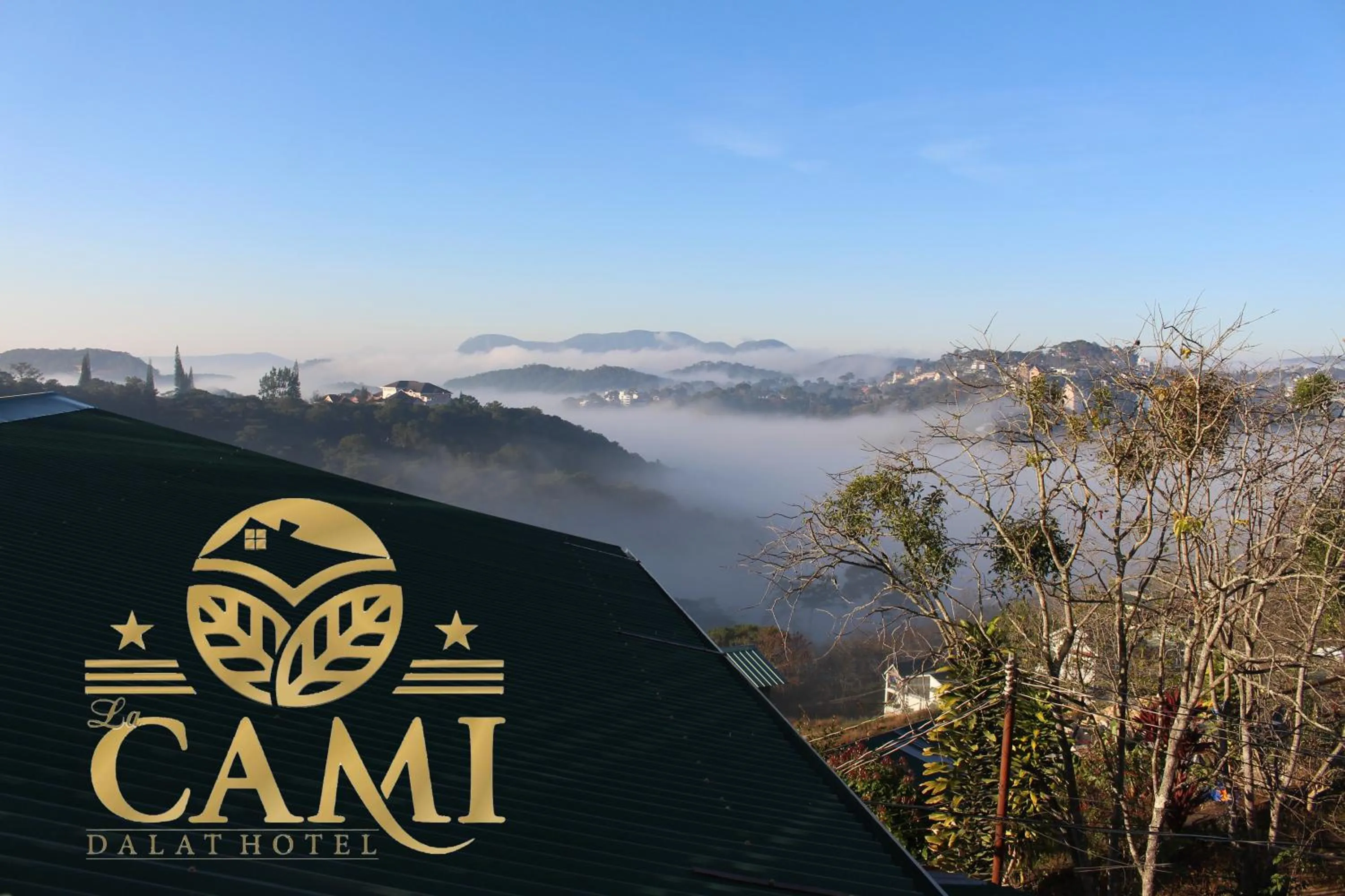 Property building in Lacami Dalat Hotel