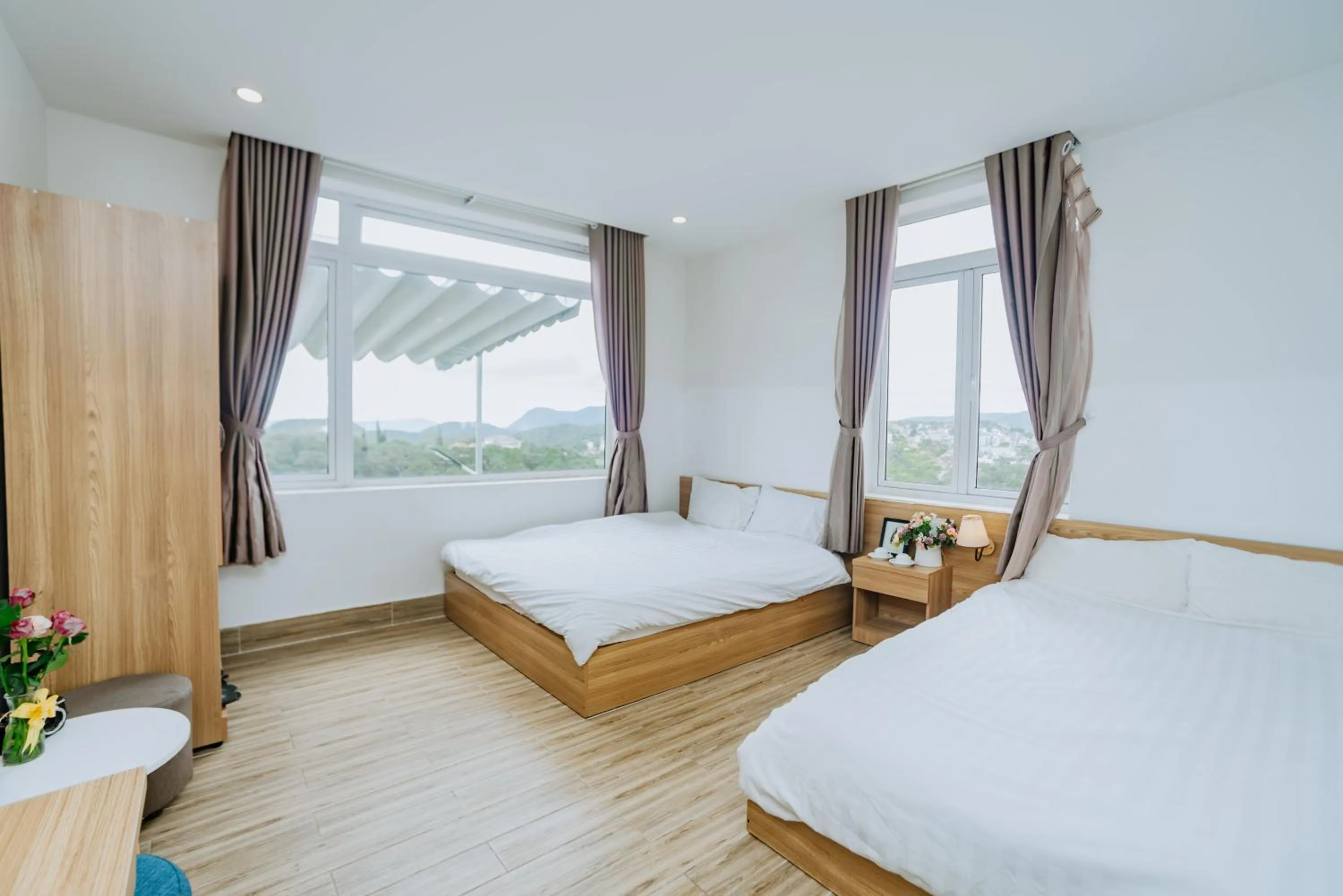 Photo of the whole room, Bed in Lacami Dalat Hotel