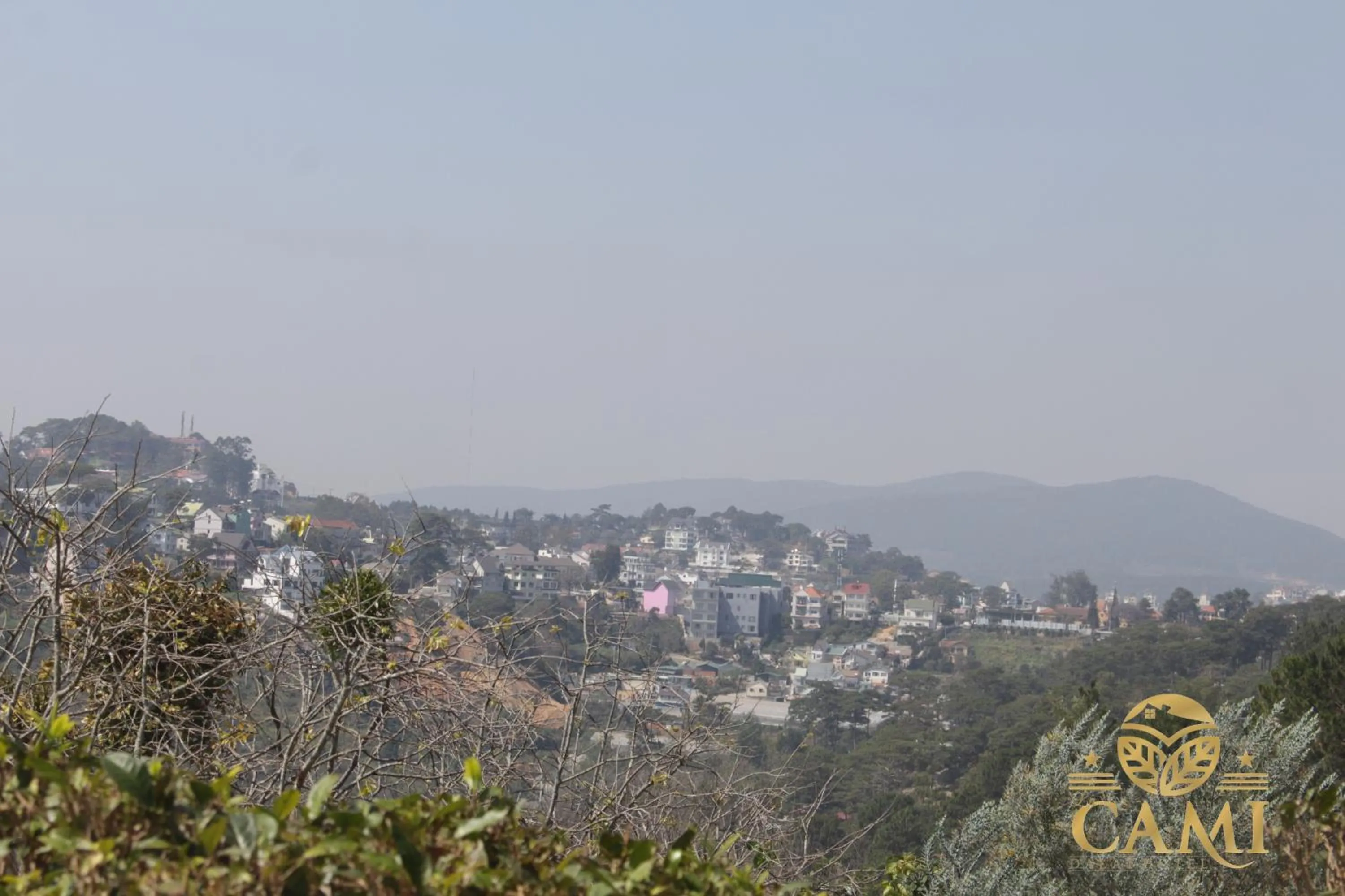 Mountain view in Lacami Dalat Hotel