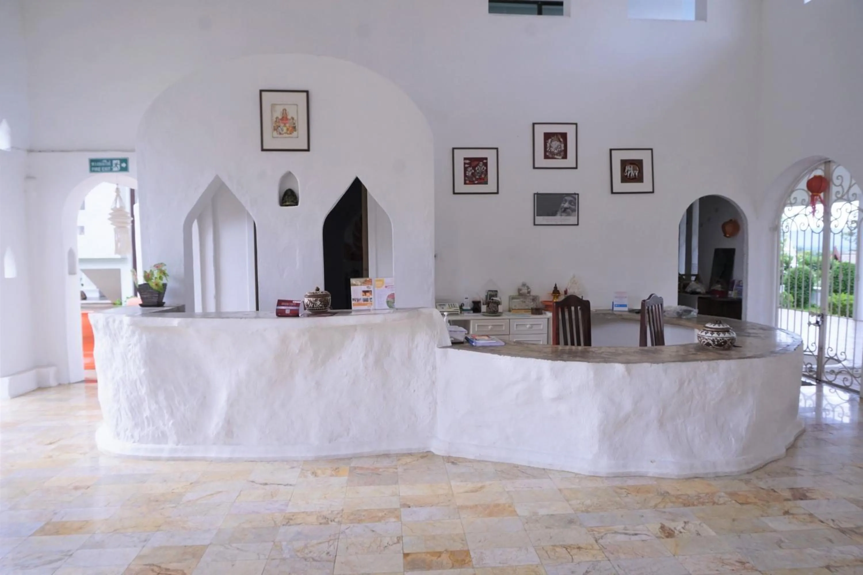 Lobby or reception in Amaravati Wellness Center SHA Plus