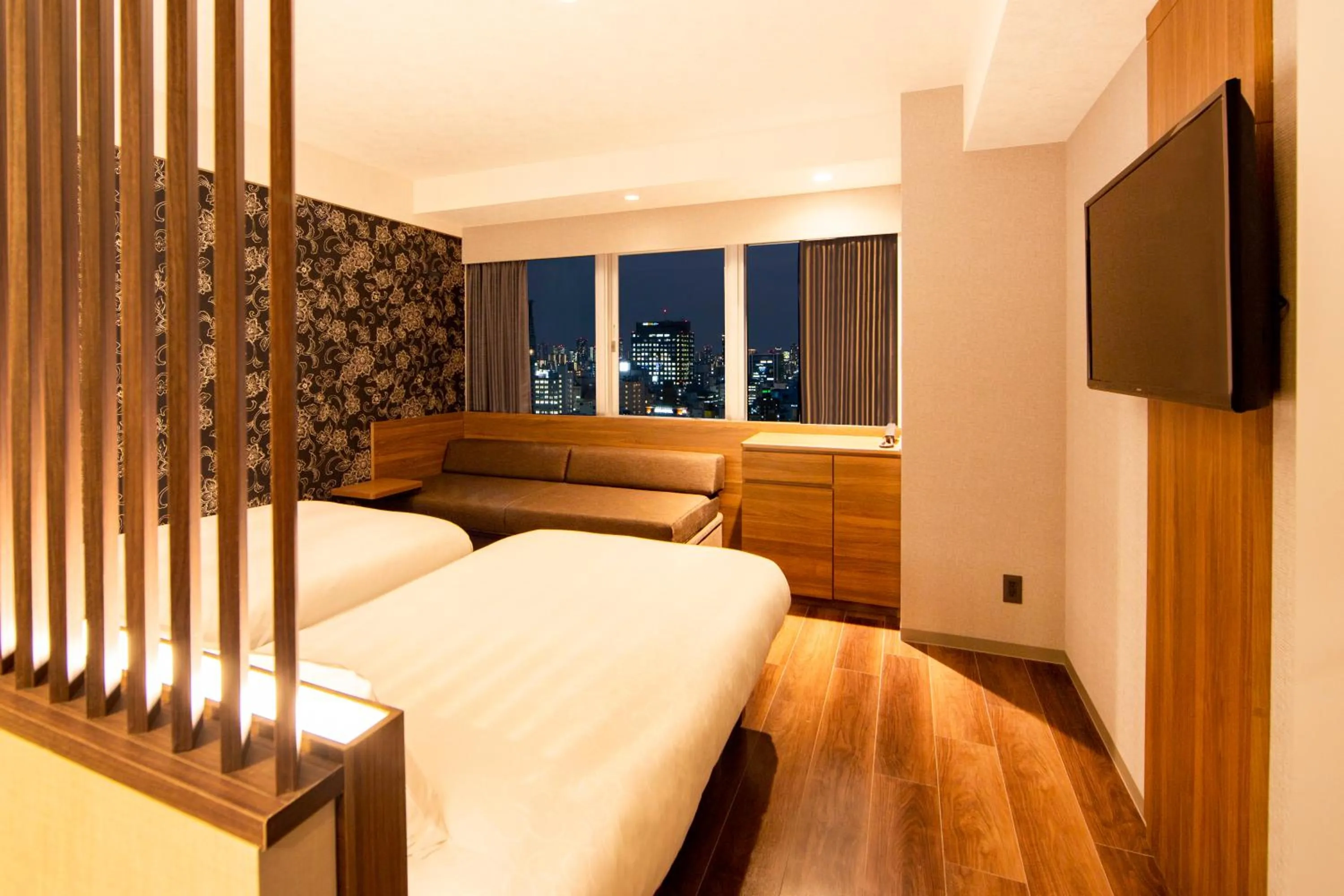 Photo of the whole room in karaksa hotel grande Shin-Osaka Tower