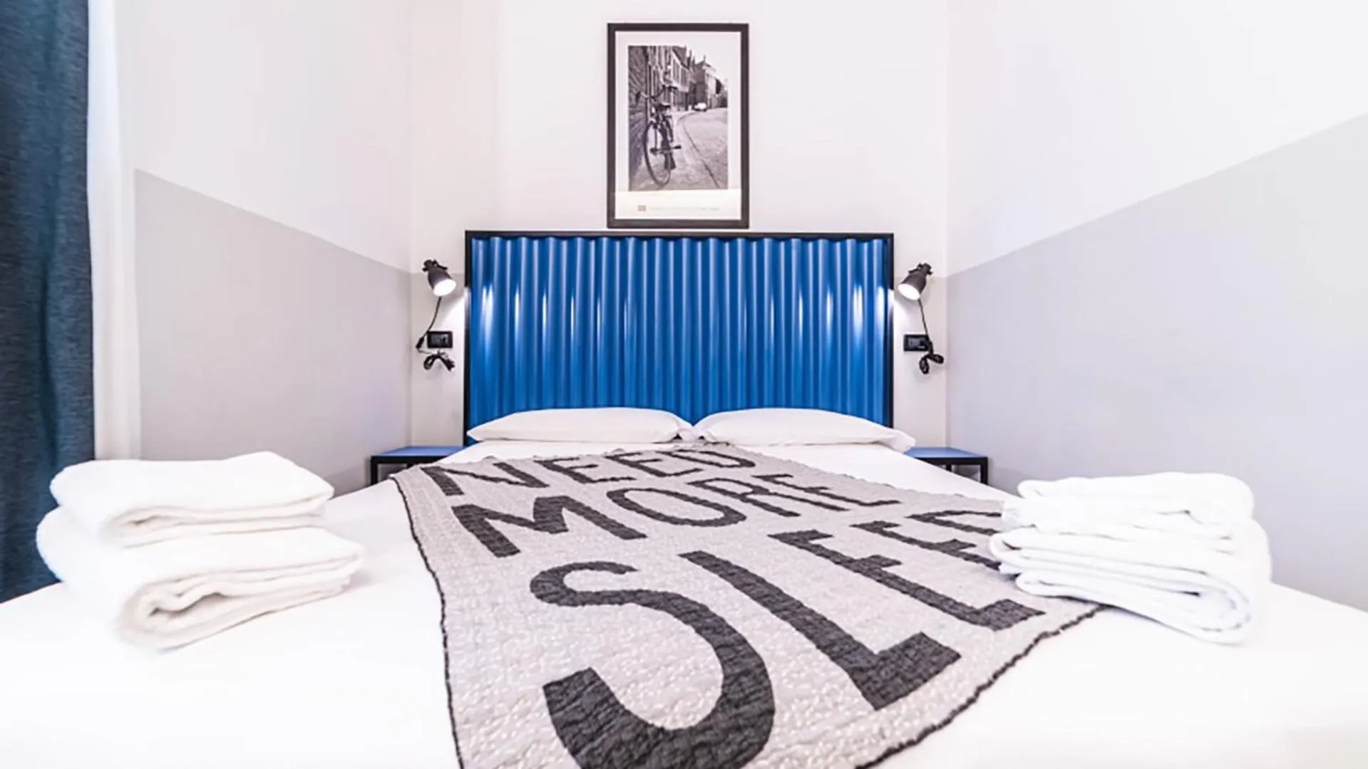 Bed in YellowSquare Rome