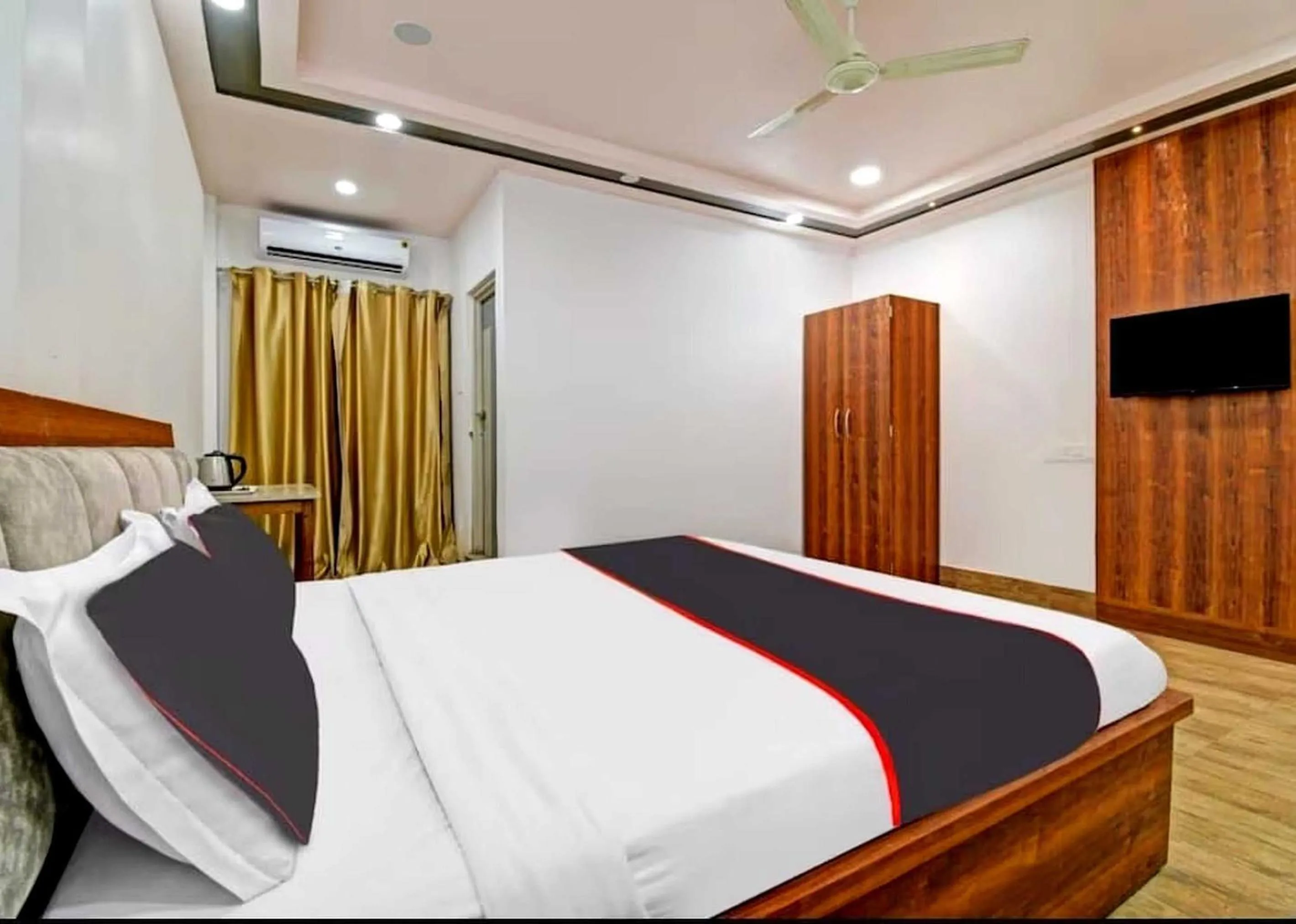 Bedroom in Collection O Megha Resort