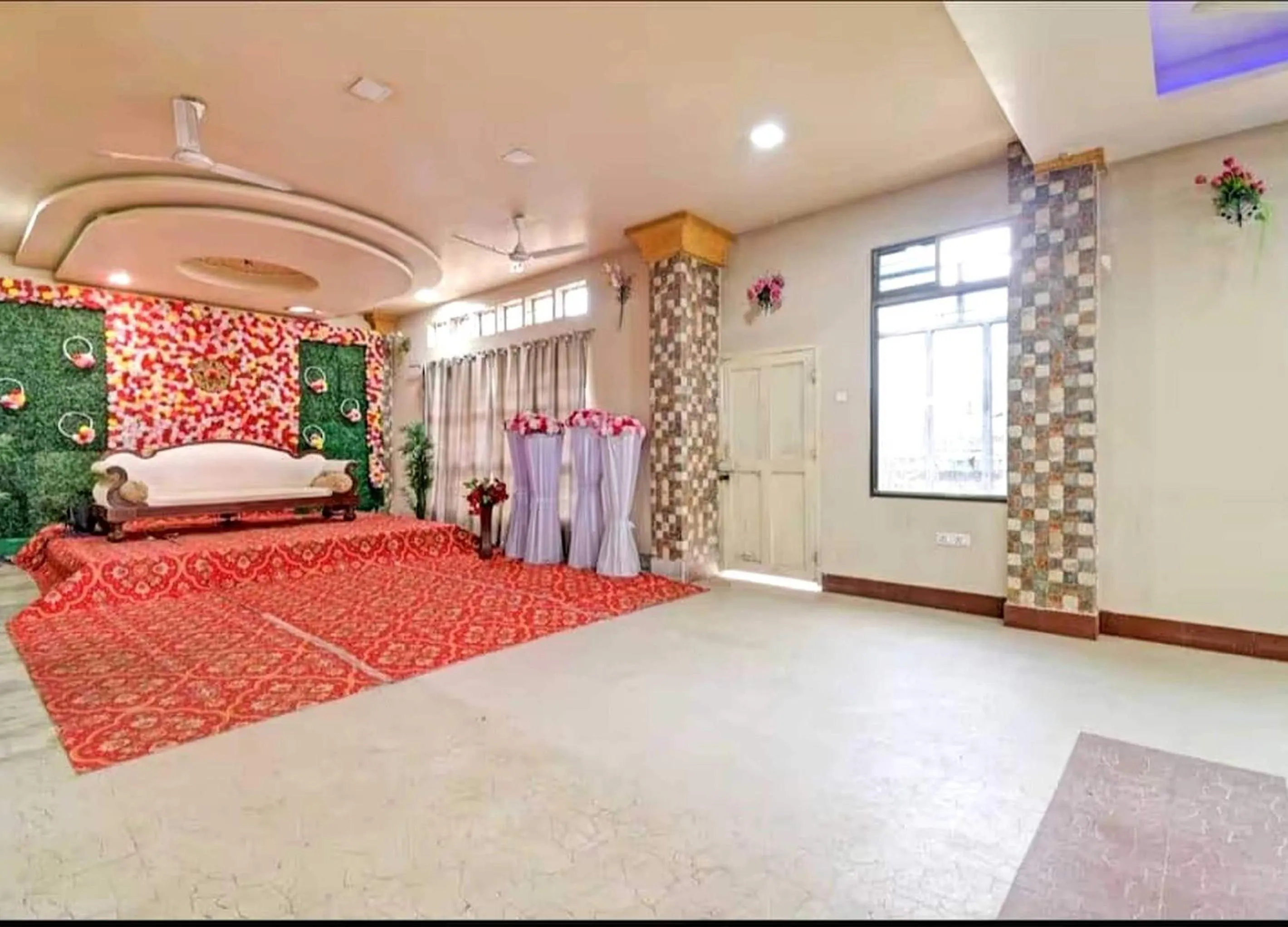 Bedroom in Collection O Megha Resort