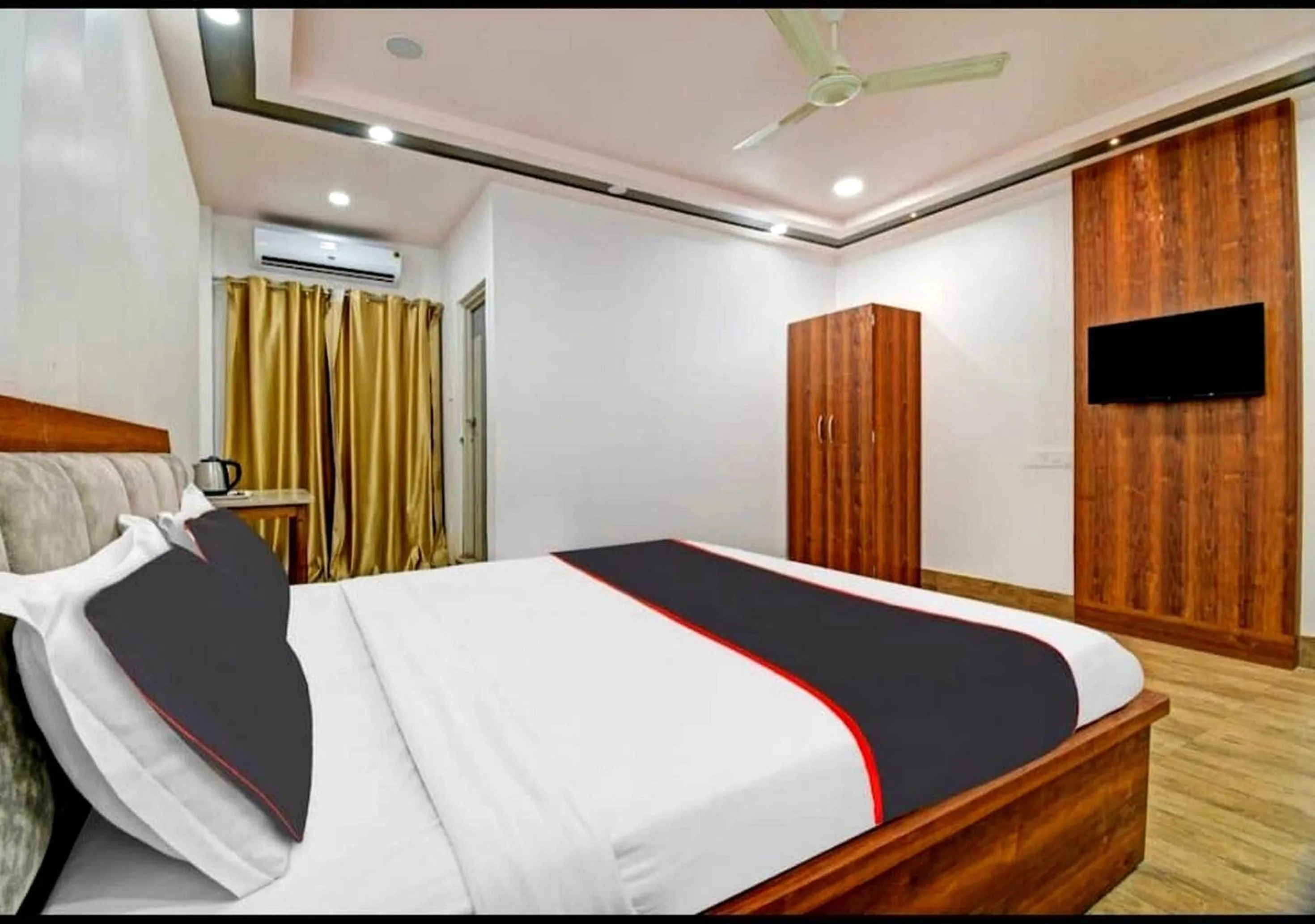 Bedroom in Collection O Megha Resort