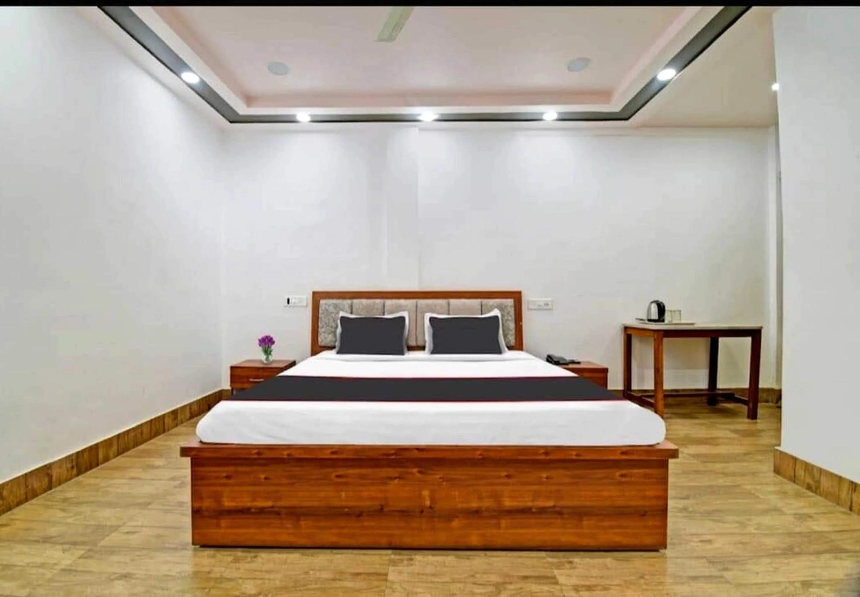 Bedroom in Collection O Megha Resort