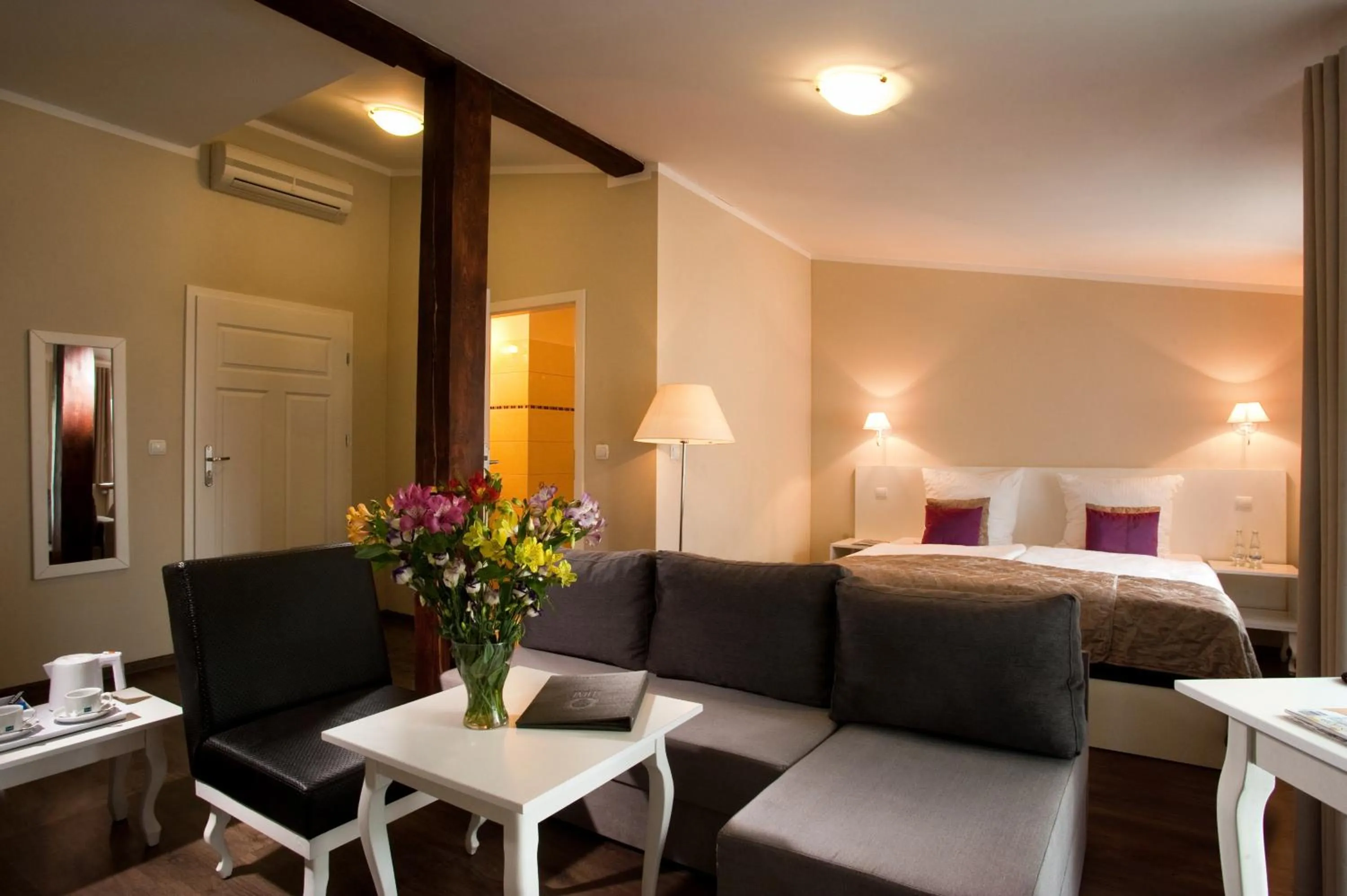 Bed in Leone Aparthotel