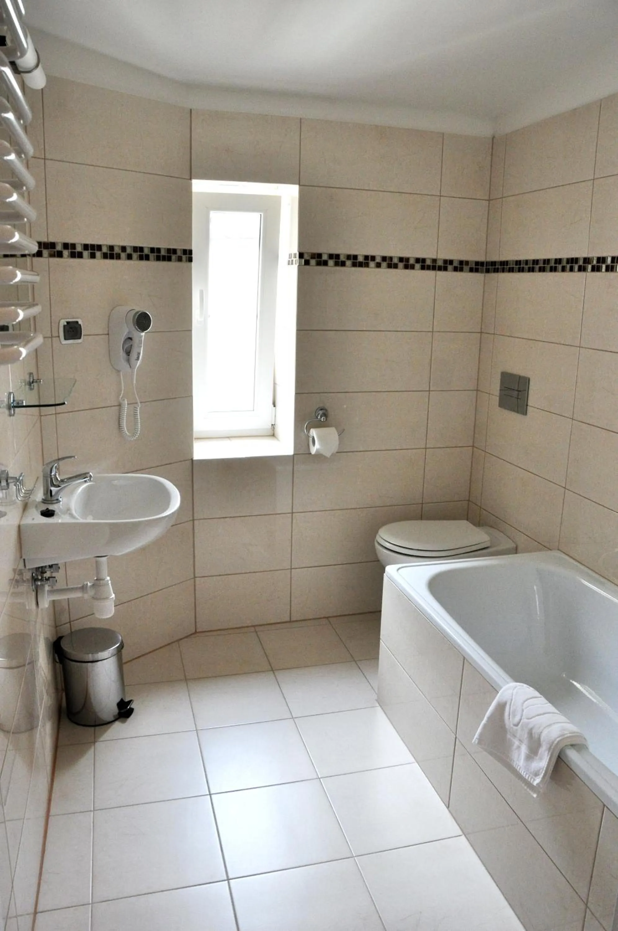 Bathroom in Leone Aparthotel